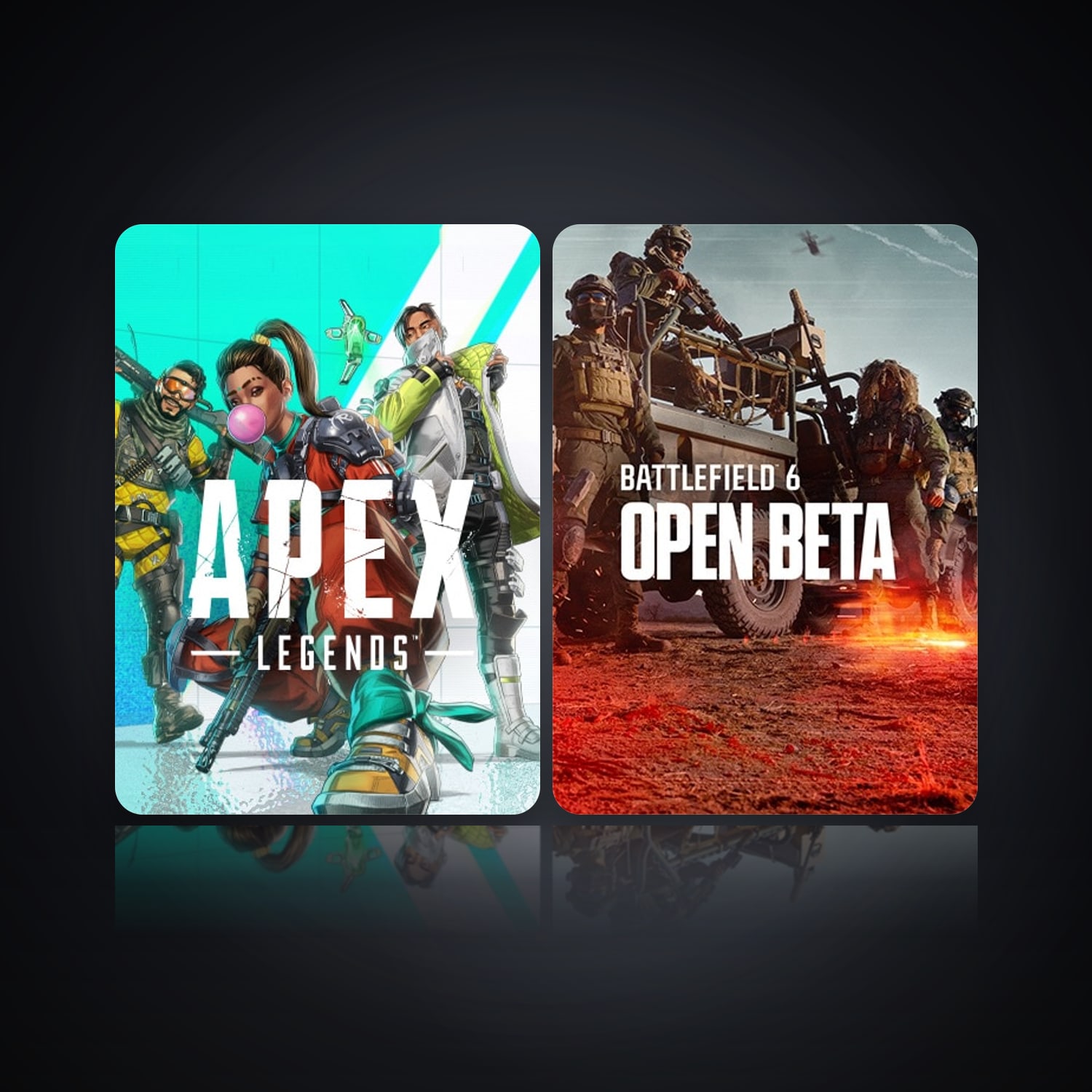 Apex Legends & Battlefield 6 Open Beta | 2 Games | Apex Lvl 9 — HabibiAccounts