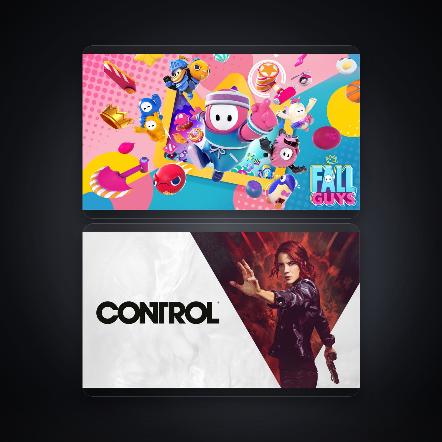 Fall Guys & Control | 2 Games — HabibiAccounts