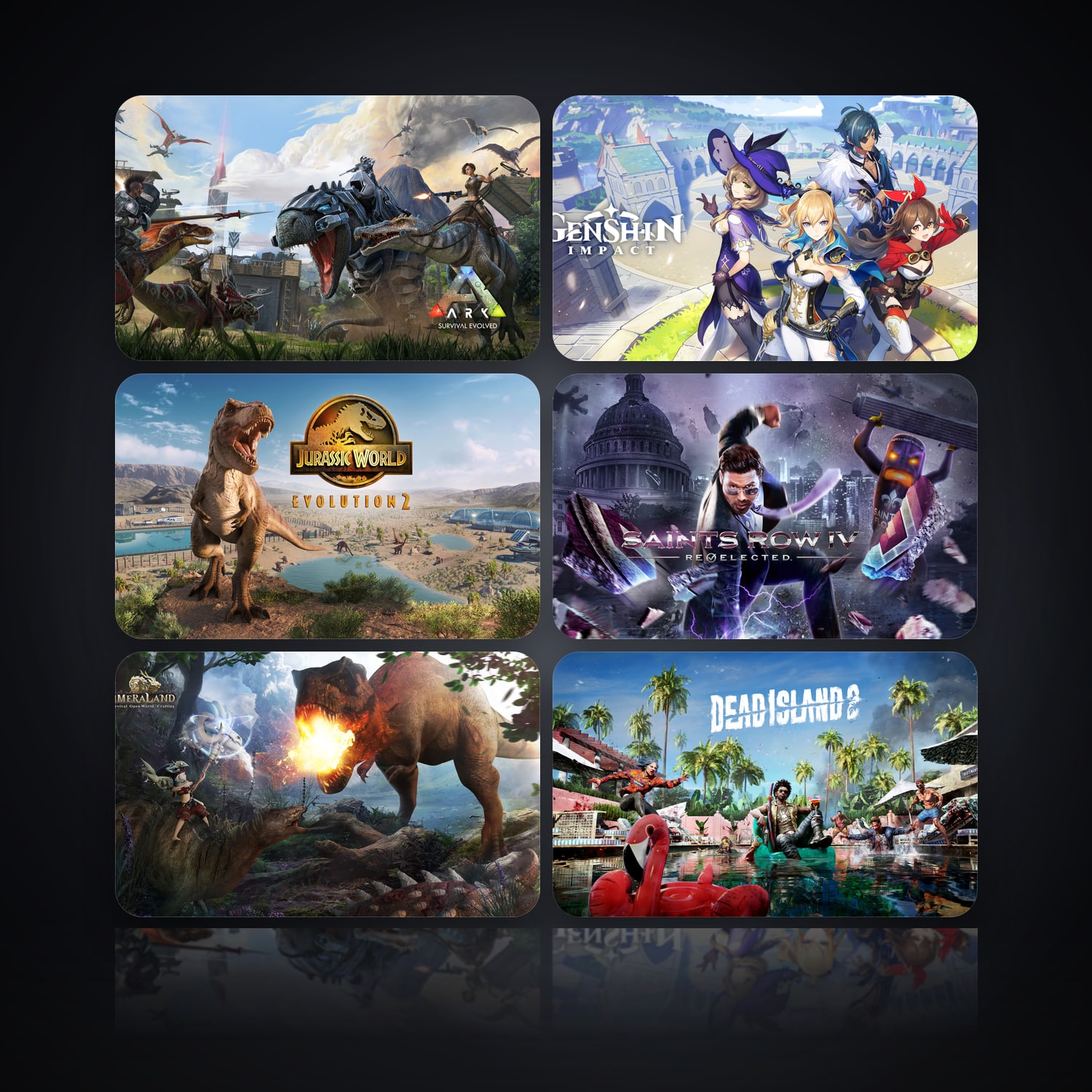 ARK: Survival Evolved & Genshin Impact | 136 Games — HabibiAccounts