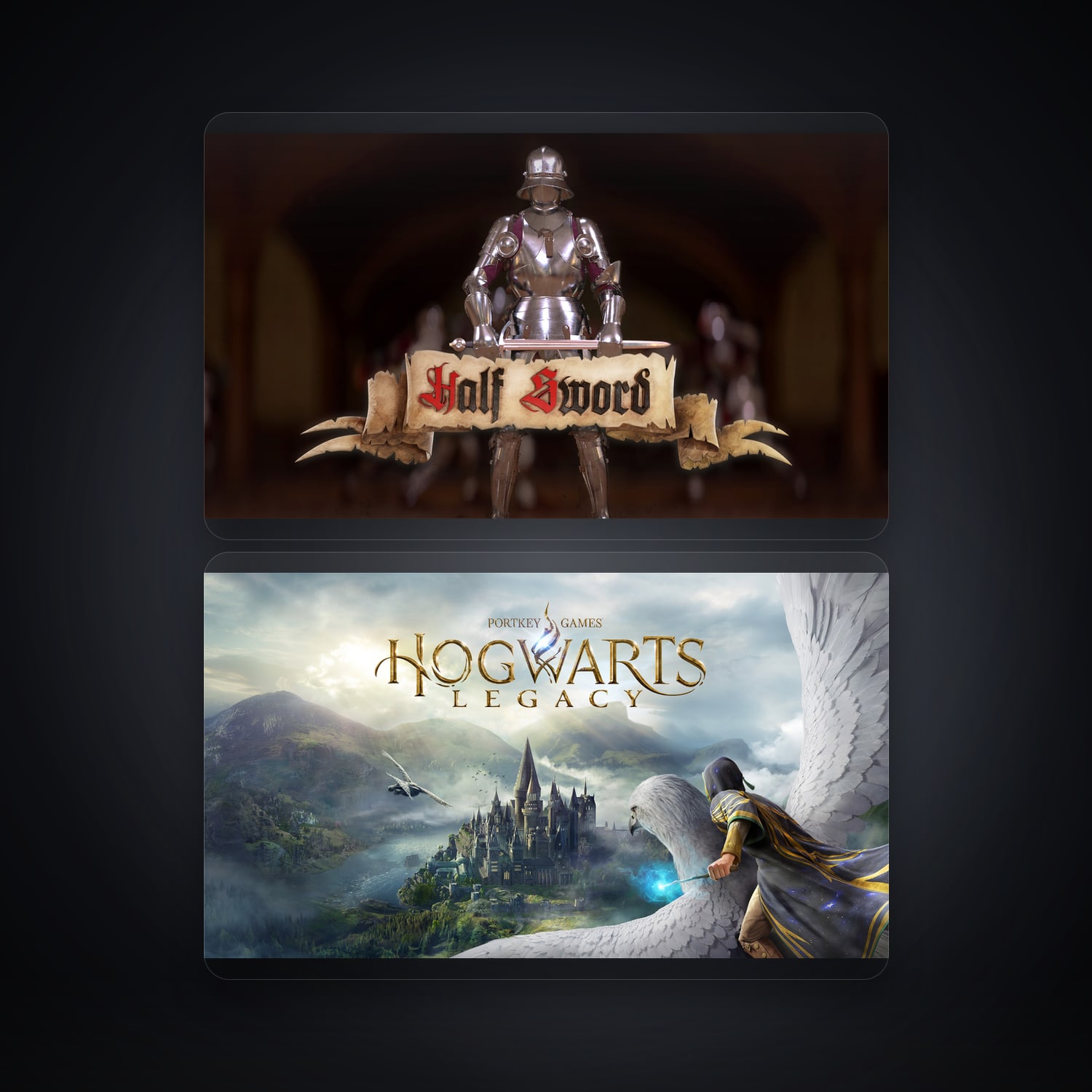 Half Sword Demo & Hogwarts Legacy | 2 Games — HabibiAccounts