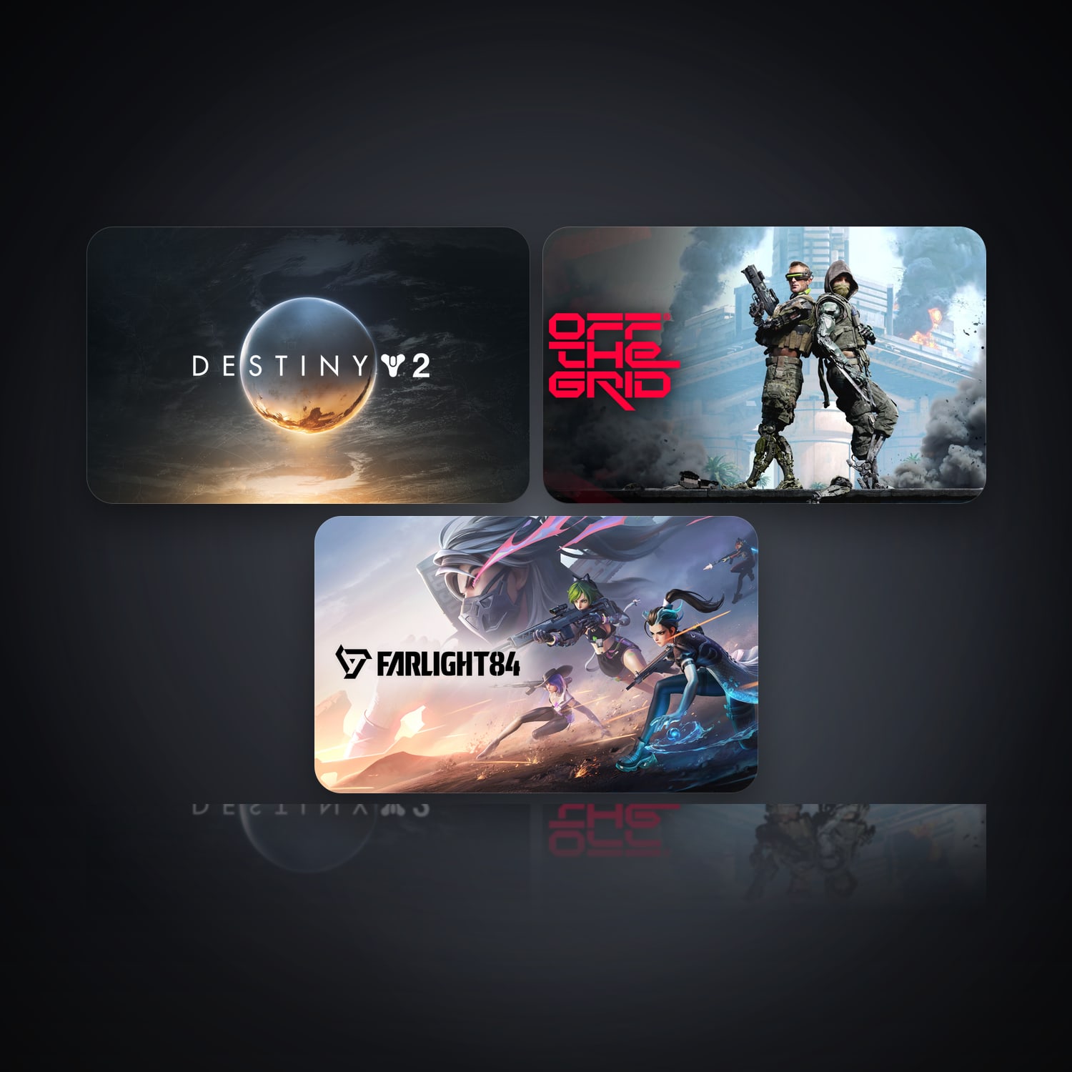 Destiny 2 & Off The Grid | 3 Games — HabibiAccounts