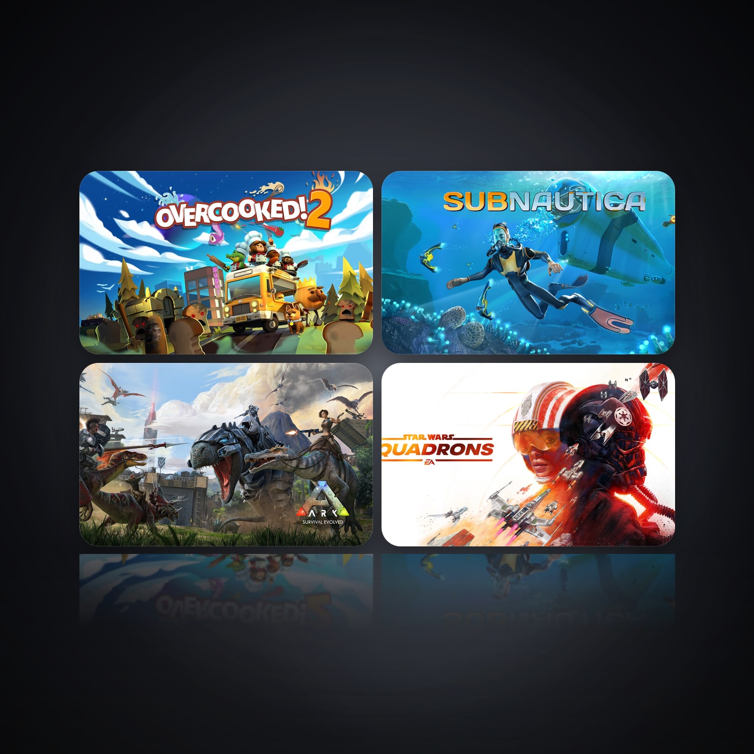 Overcooked! 2 & Subnautica | 5 Games — HabibiAccounts