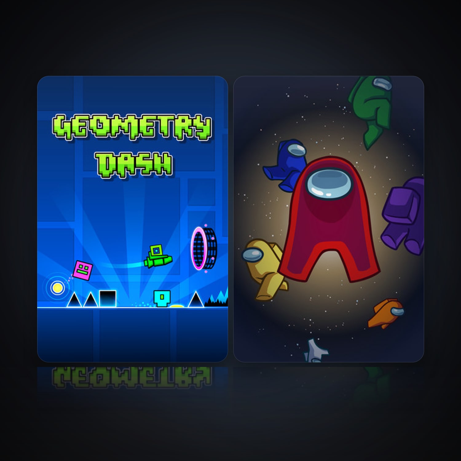 Geometry Dash & Among Us — HabibiAccounts