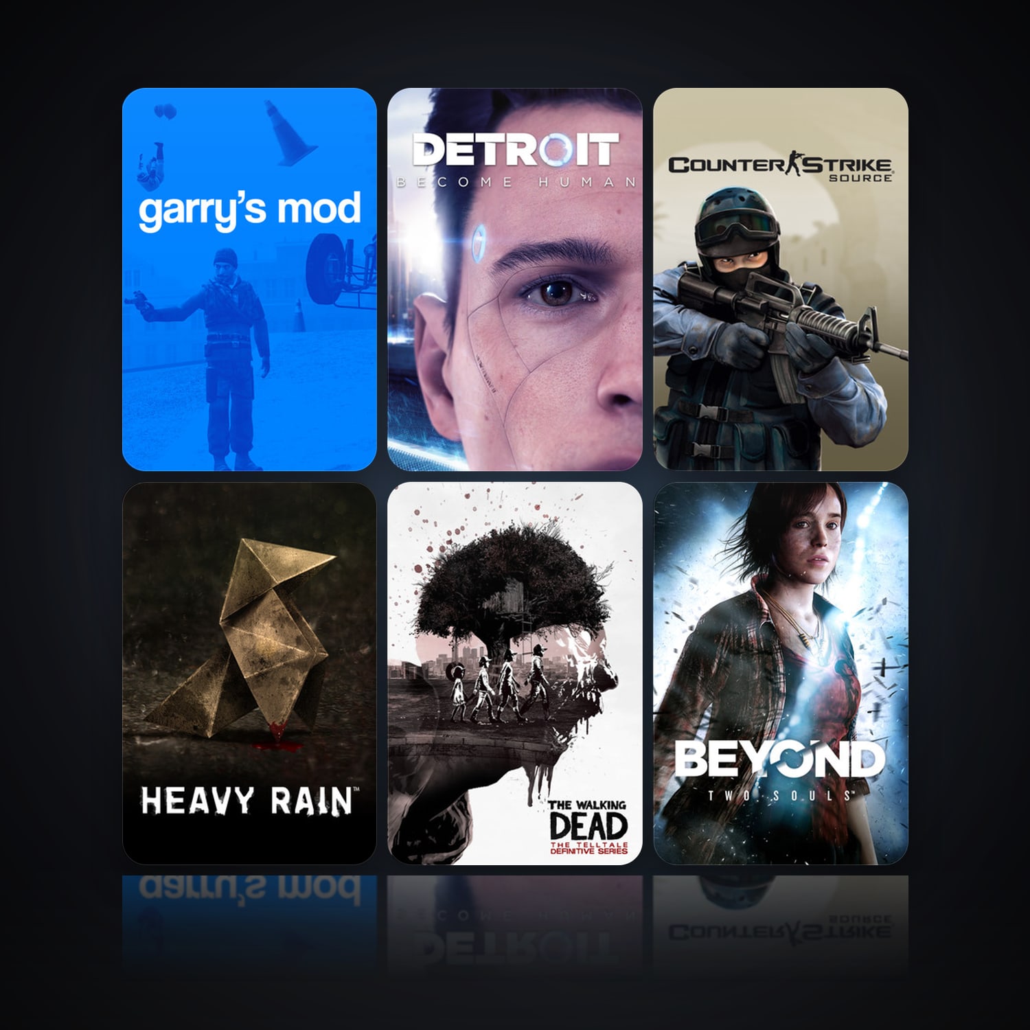 Garry's Mod & Detroit: Become Human | 21 Games | Clean — HabibiAccounts