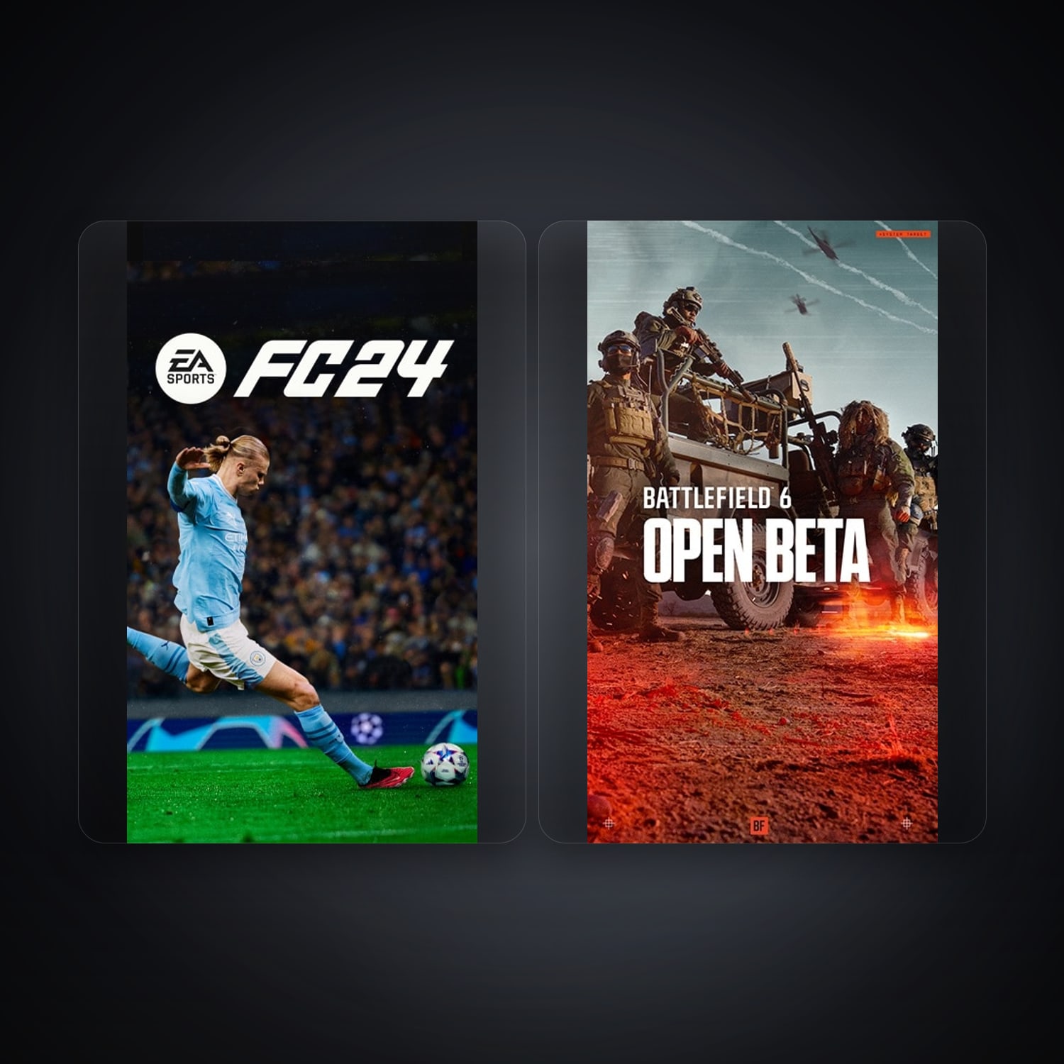 EA EA Sports FC24 + Battlefield 6 Open Beta — EG — HabibiAccounts