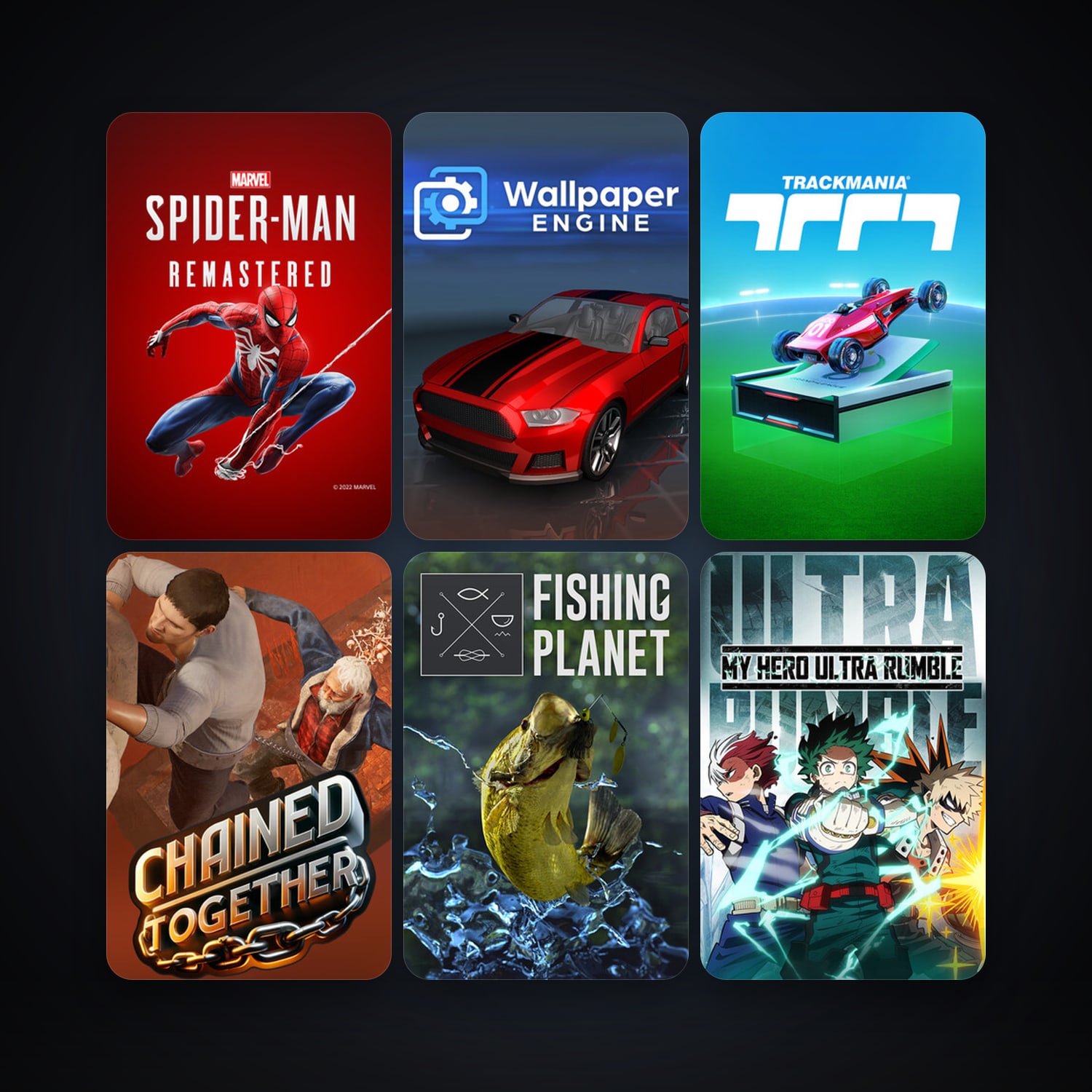 Assetto Corsa + Fishing Planet, 20 games, clean — HabibiAccounts