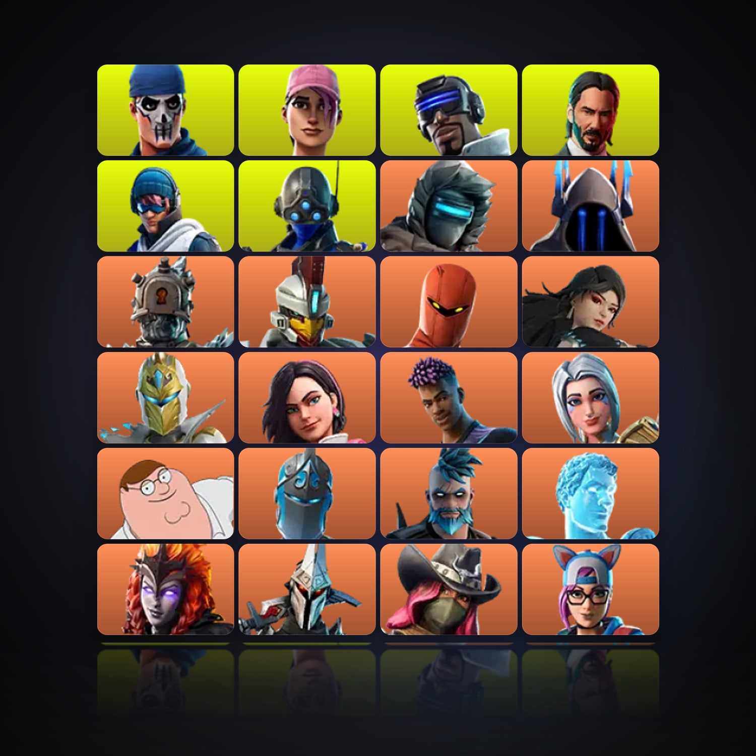 Fortnite | 155 Skins | 350 V-Bucks | Level 2851 | 311 Wins — HabibiAccounts