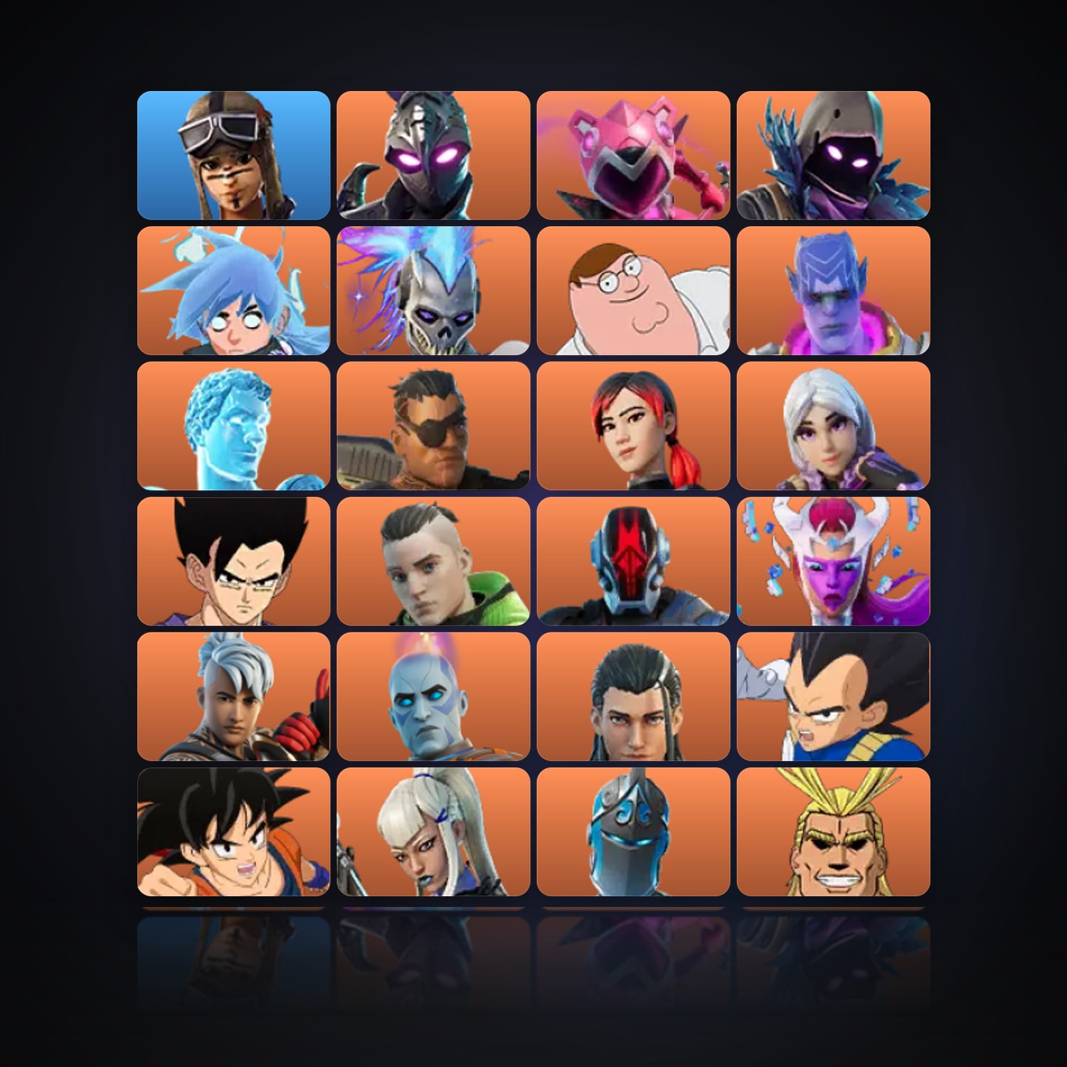Fortnite | 214 Skins | 250 V-Bucks | Level 2499 | 147 Wins — HabibiAccounts