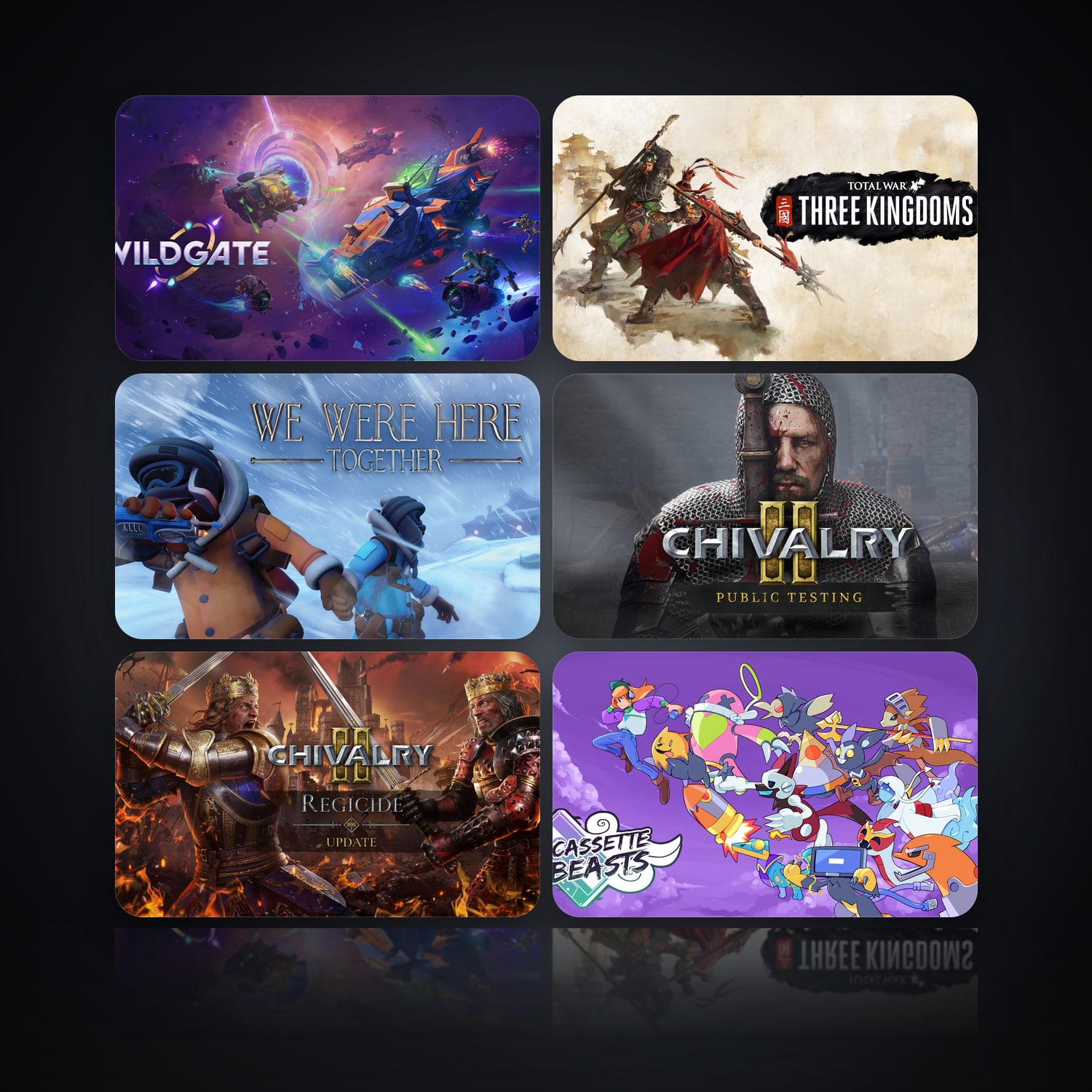 Wildgate & Total War: THREE KINGDOMS | 6 Games — HabibiAccounts