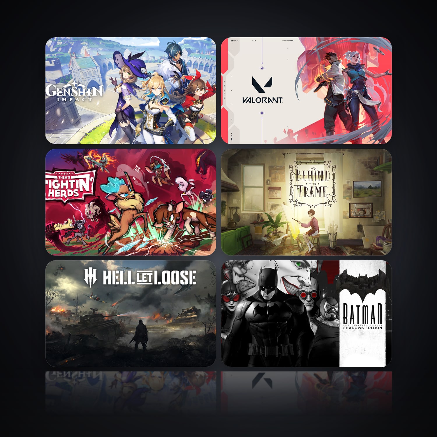 Genshin Impact & VALORANT | 15 Games — HabibiAccounts