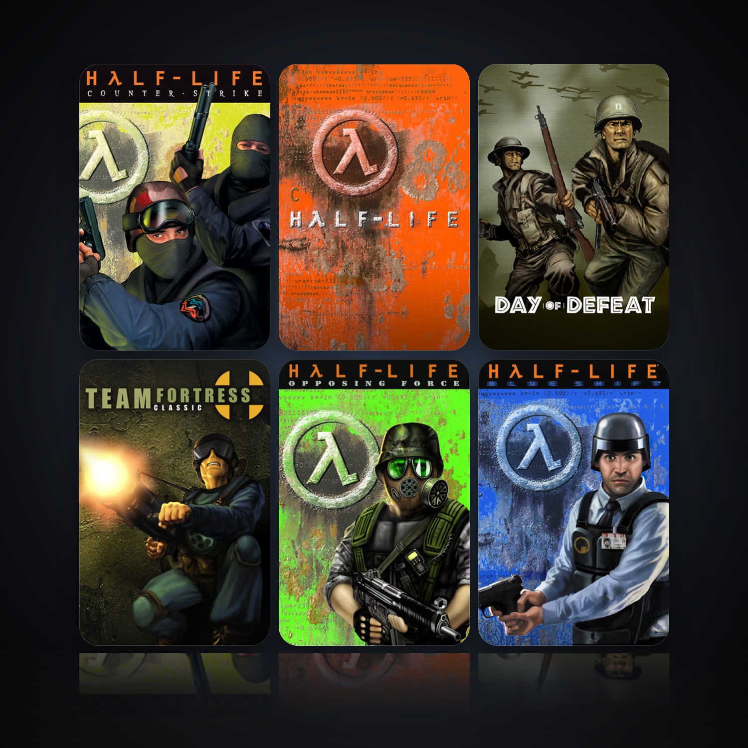Counter-Strike & Half-Life | 10 Games | Clean — HabibiAccounts