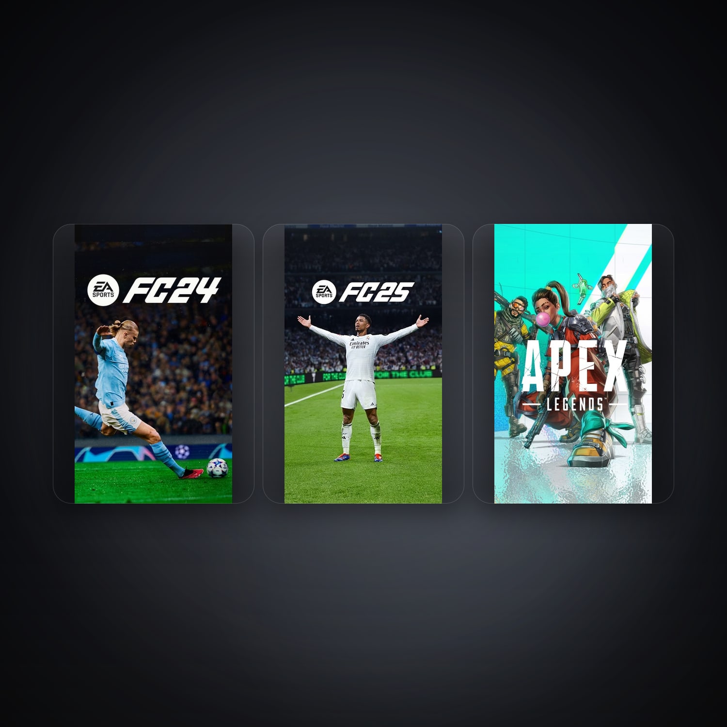 EA EA SPORTS FC24 + EA SPORTS FC 25 — PL — 4 games — HabibiAccounts