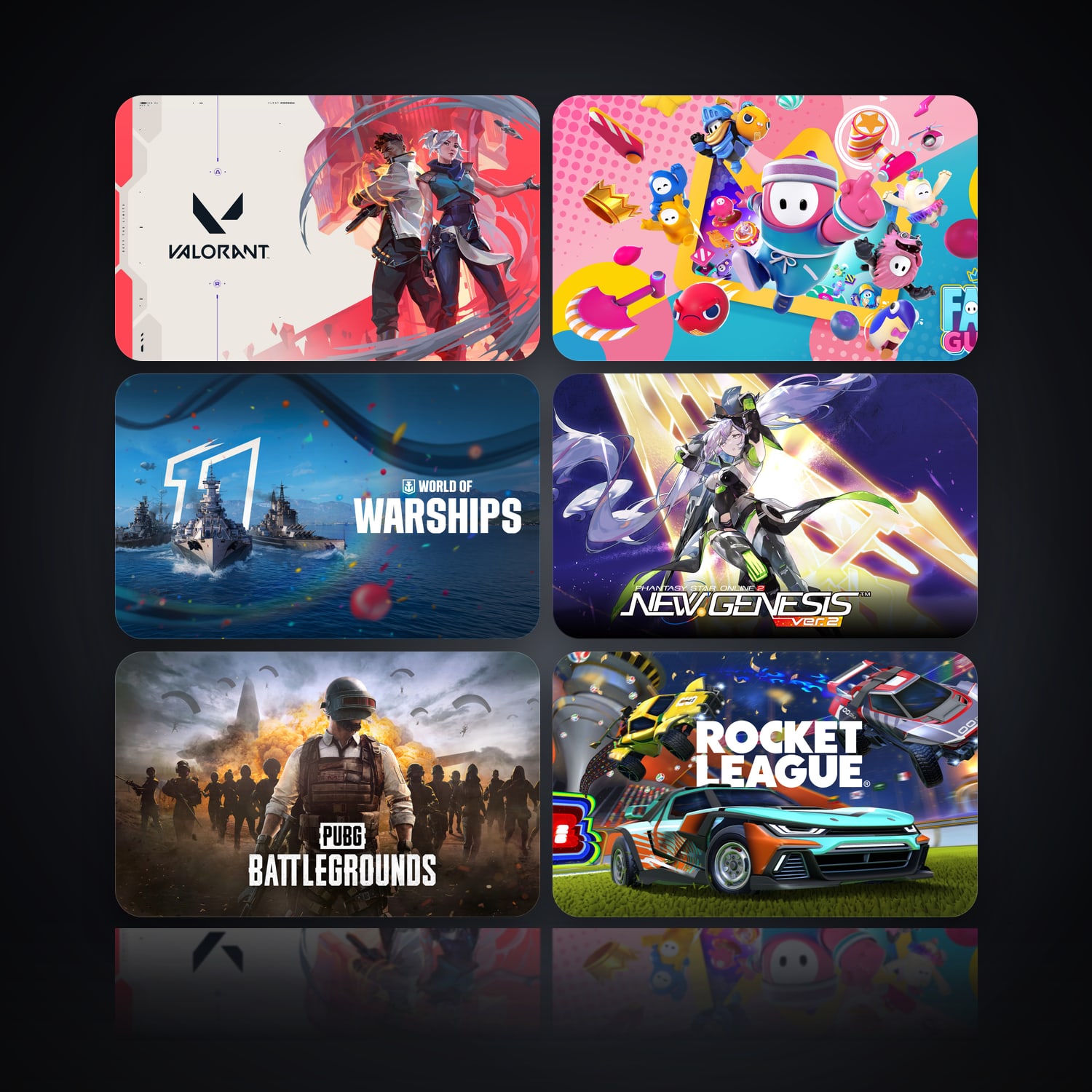 VALORANT & Fall Guys | 6 Games — HabibiAccounts