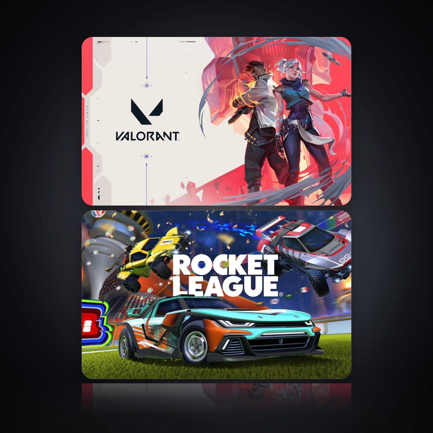 VALORANT & Rocket League | 2 Games — HabibiAccounts