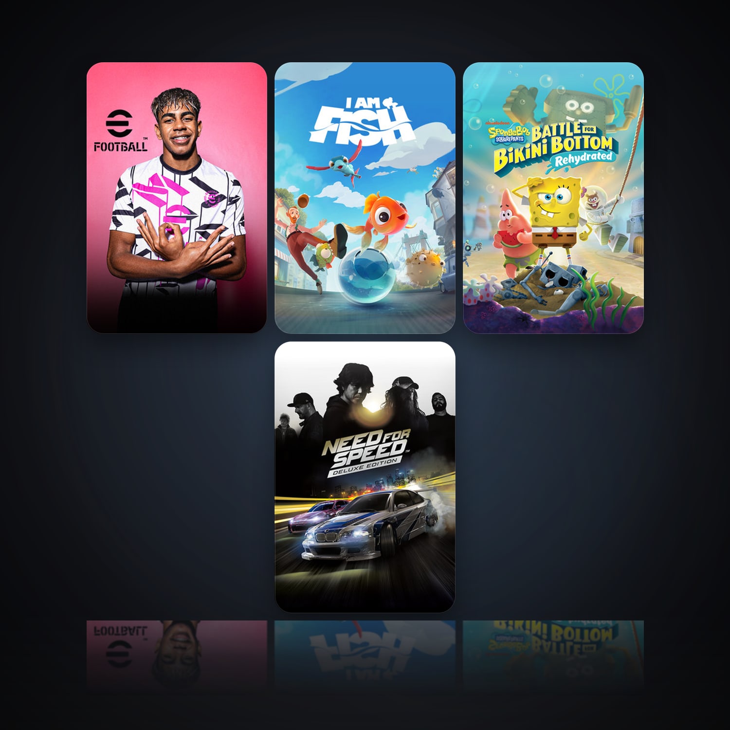 هالحساب ستيم فلين، SpongeBob SquarePants: Battle for Bikini Bottom - Rehydrated وNeed for Speed، 8 لعبة، صامد واضح — HabibiAccounts