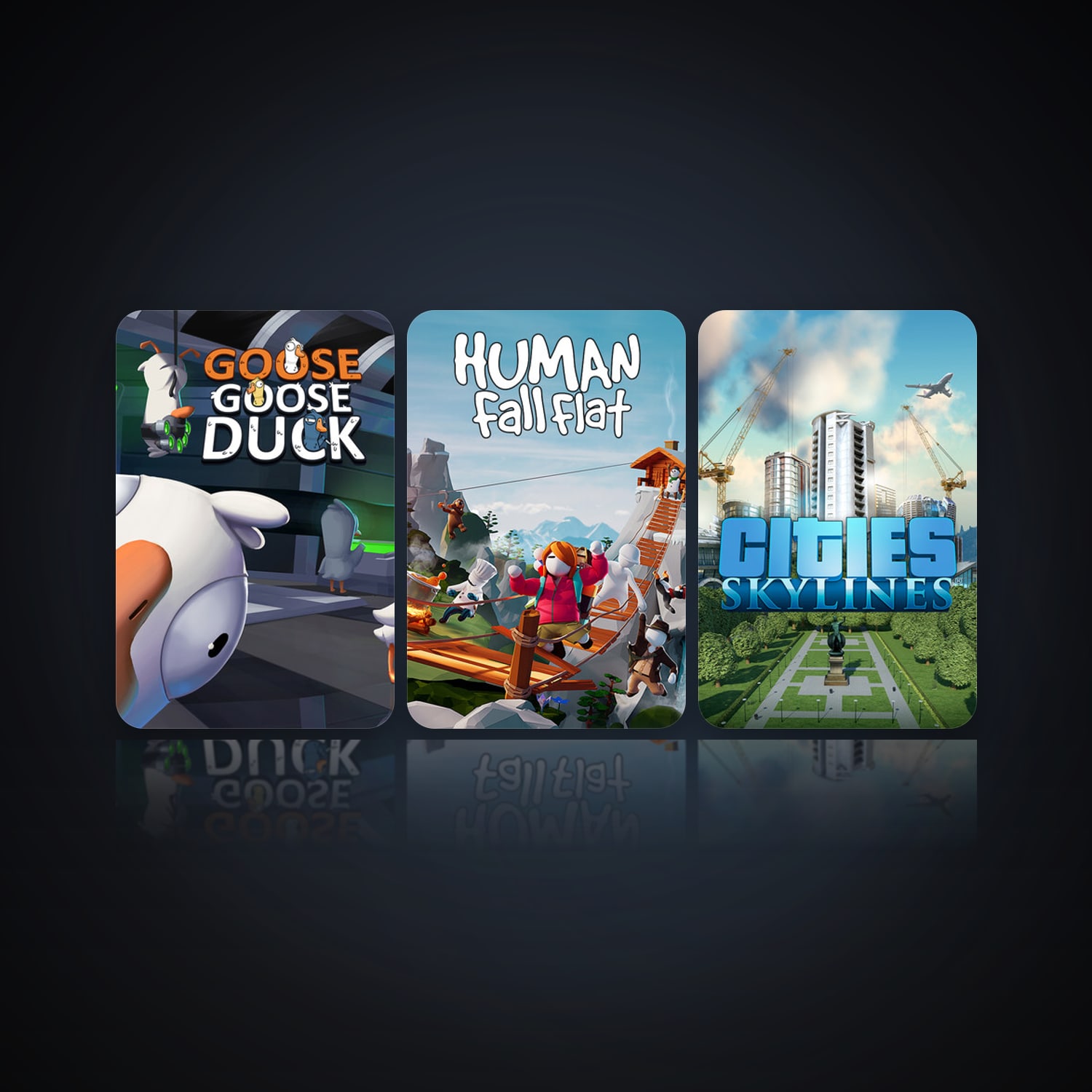 Goose Goose Duck & Human: Fall Flat — HabibiAccounts