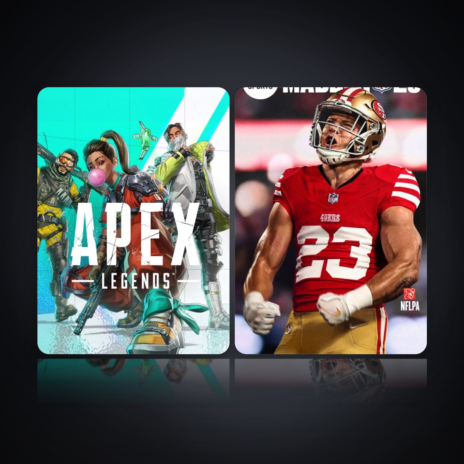 Apex Legends & EA SPORTS Madden NFL 25 | 2 Games | Apex Lvl 6 — HabibiAccounts