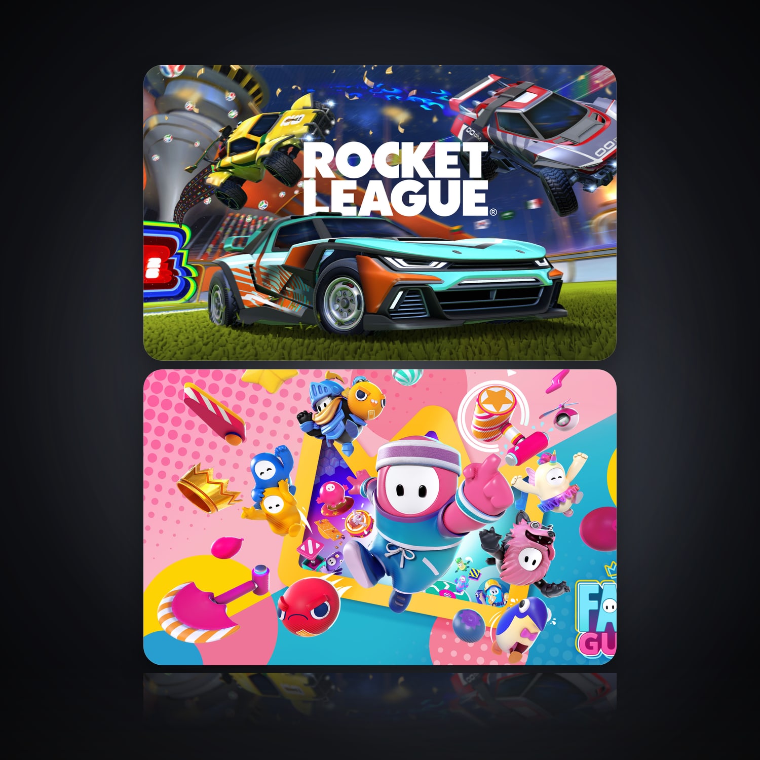 Rocket League & Fall Guys | 2 Games — HabibiAccounts