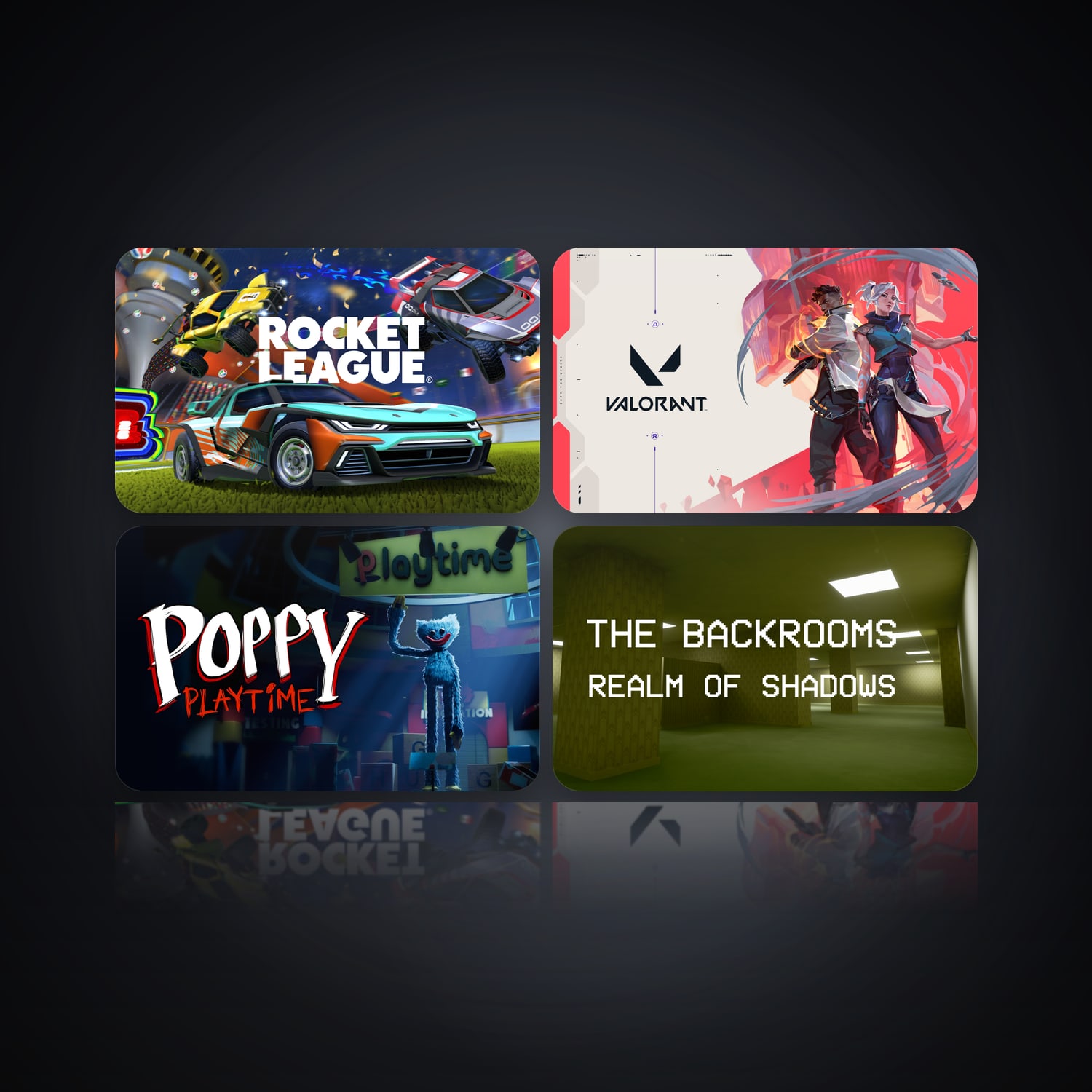 Rocket League & VALORANT | 4 Games — HabibiAccounts