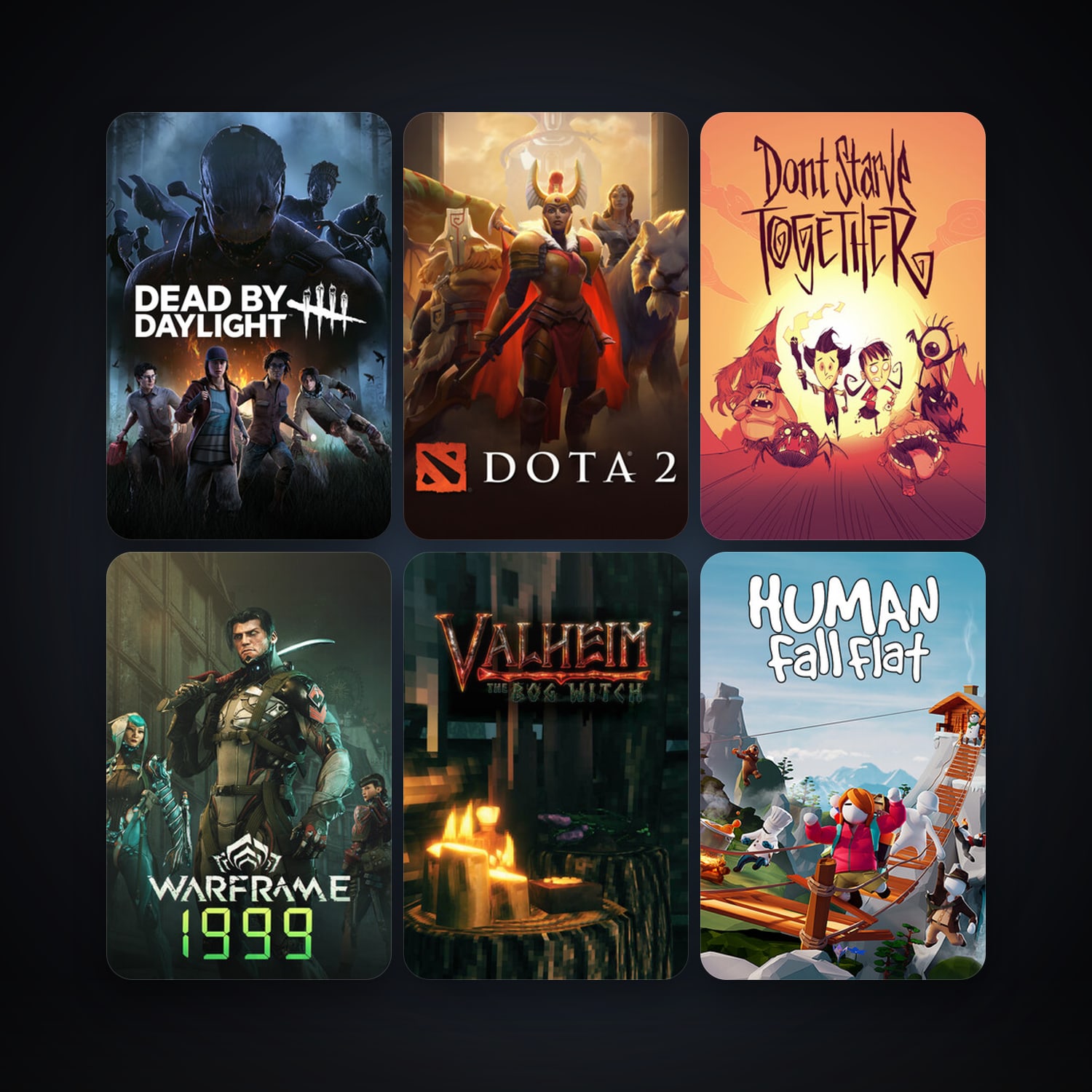Dota 2 + Warframe, 35 games, clean — HabibiAccounts