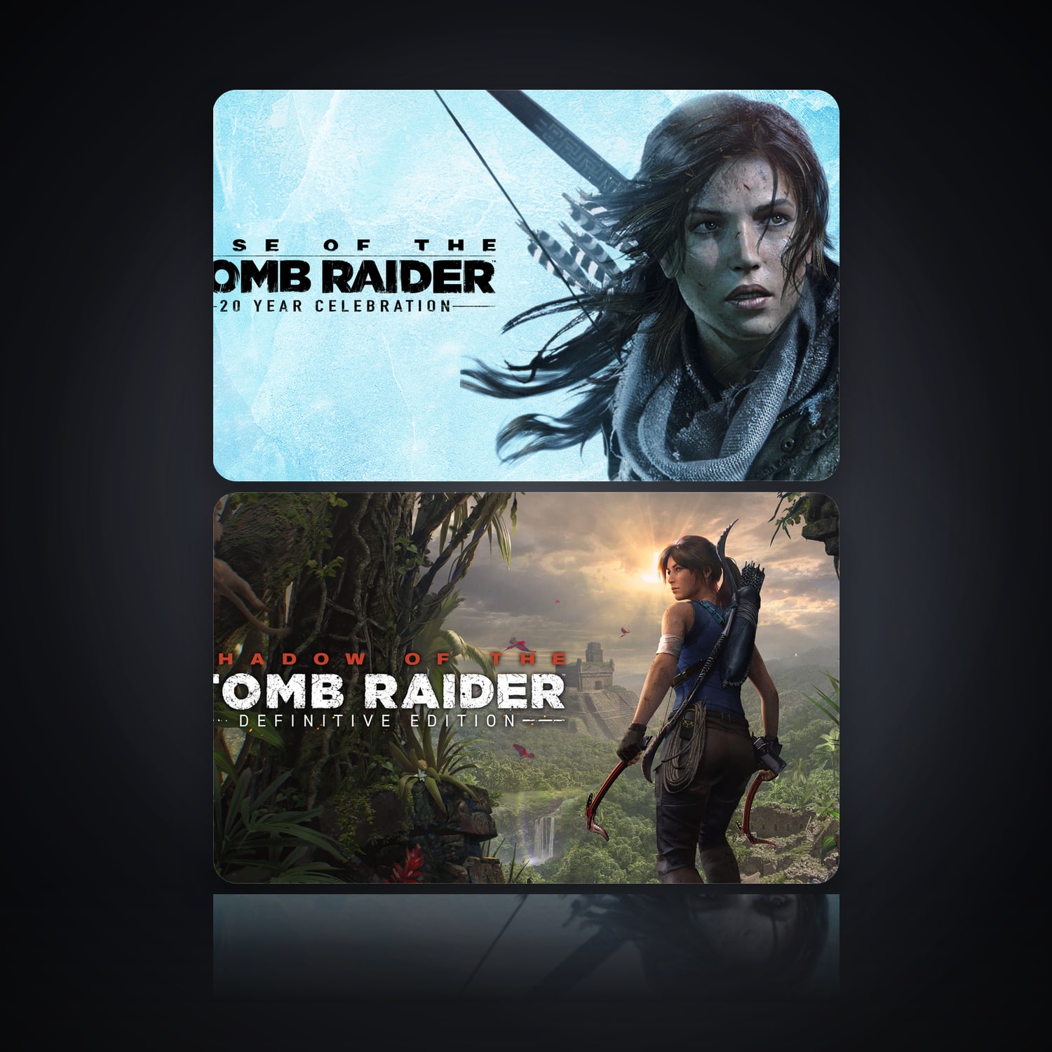 Rise of the Tomb Raider: 20 Year Celebration & Shadow of the Tomb Raider: Definitive Edition | 2 Games — HabibiAccounts