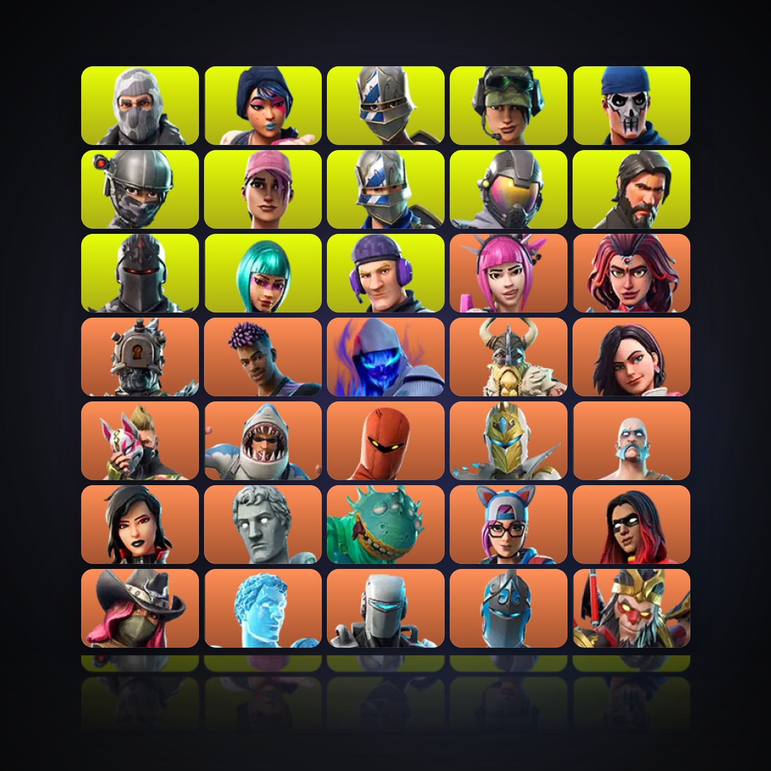Fortnite | 375 Skins | 1.6K V-Bucks | Level 3623 | 947 Wins — HabibiAccounts
