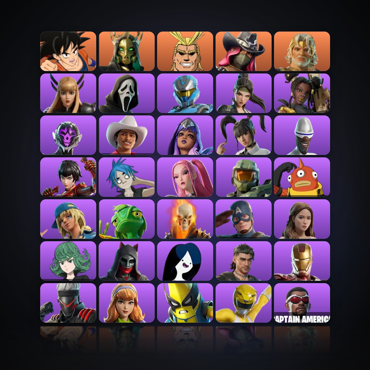 Fortnite | 309 Skins | 100 V-Bucks | Level 2269 | 306 Wins — HabibiAccounts