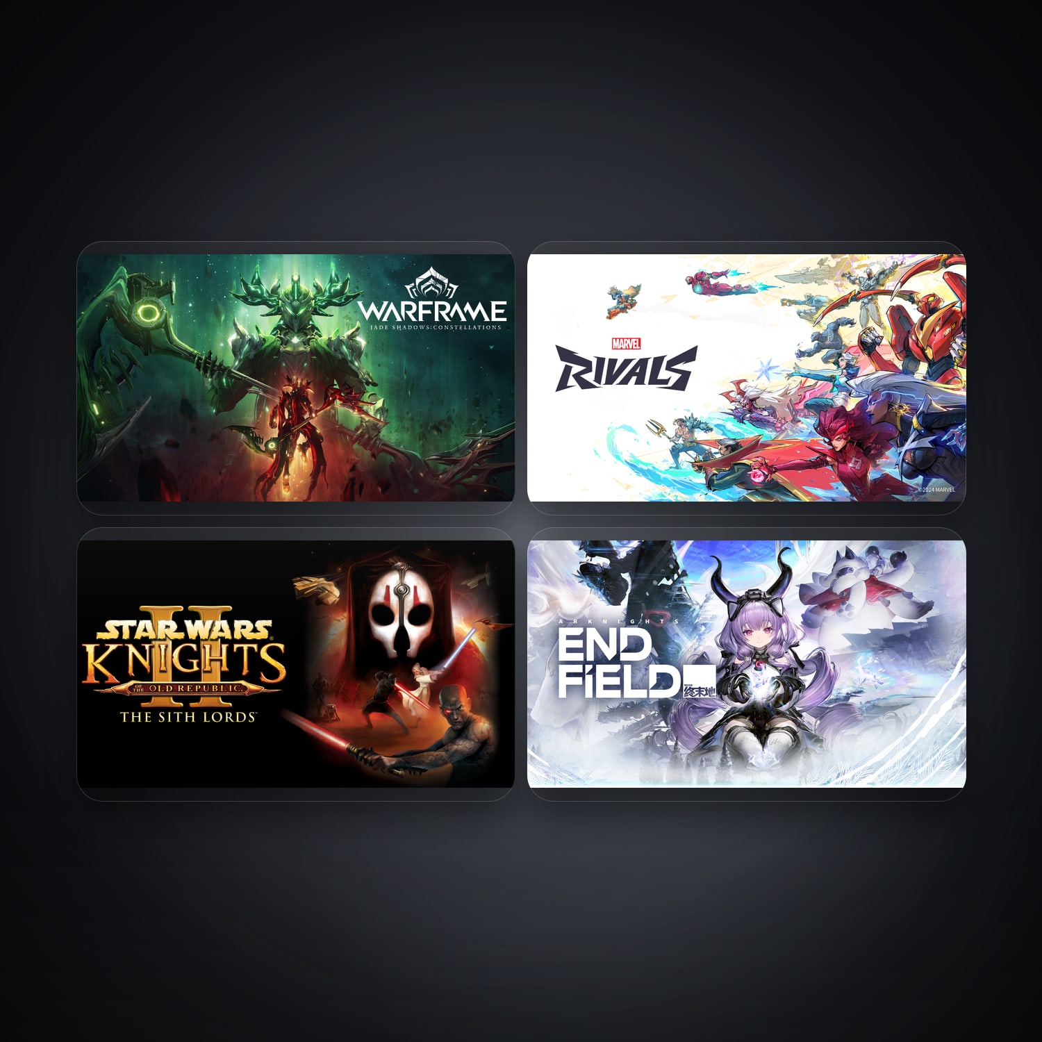 Epic Warframe + Marvel Rivals — IN — 4 games — HabibiAccounts