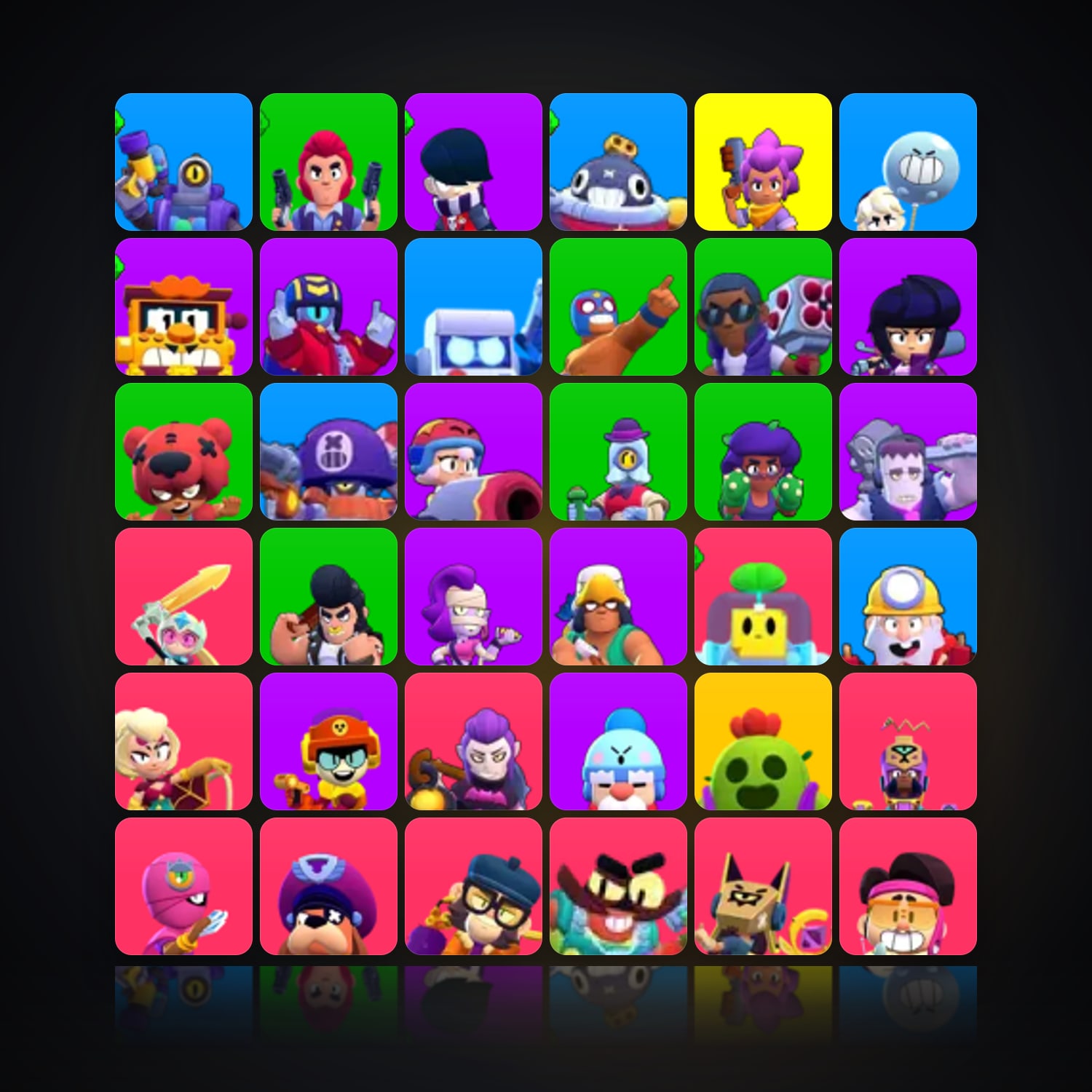 55 Brawlers | 4.9K Trophies — HabibiAccounts