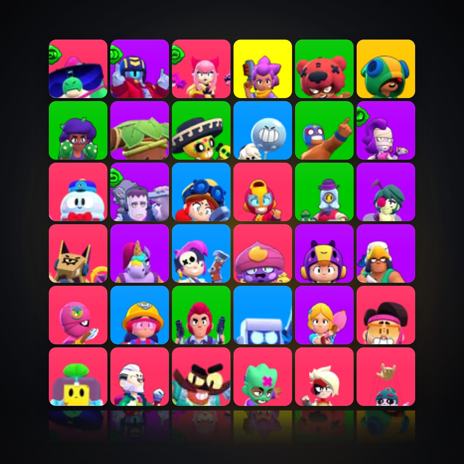 50 Brawlers | 2.8K Trophies — HabibiAccounts