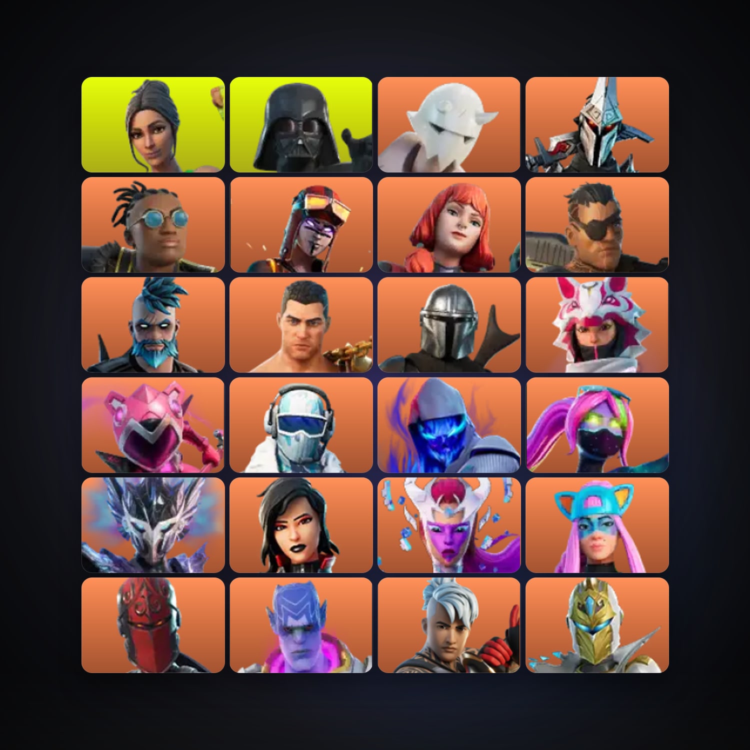 Fortnite | 366 Skins | 1.9K V-Bucks | Level 3957 | 827 Wins — HabibiAccounts