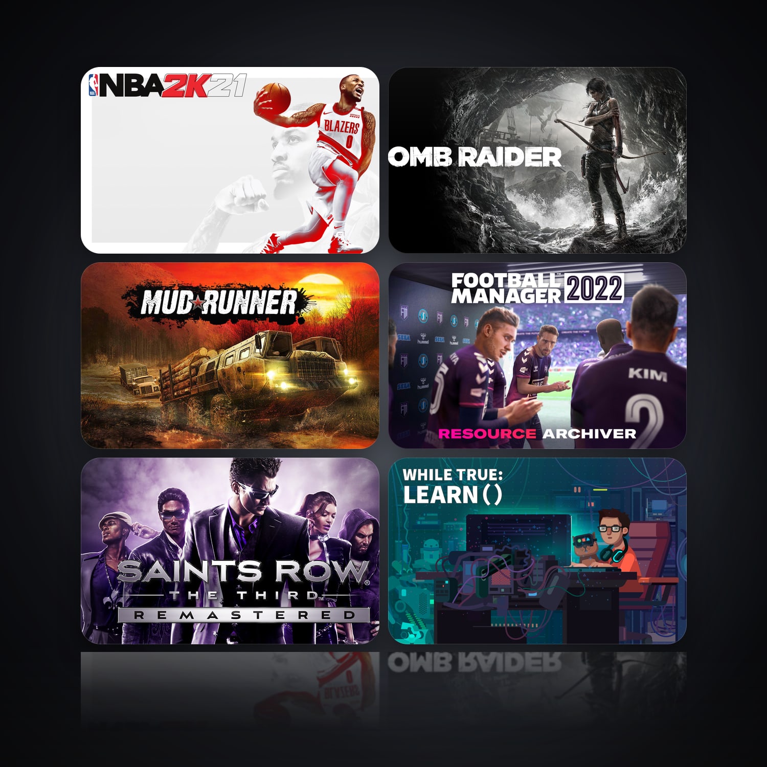 NBA 2K21 & Tomb Raider GAME OF THE YEAR EDITION | 30 Games — HabibiAccounts