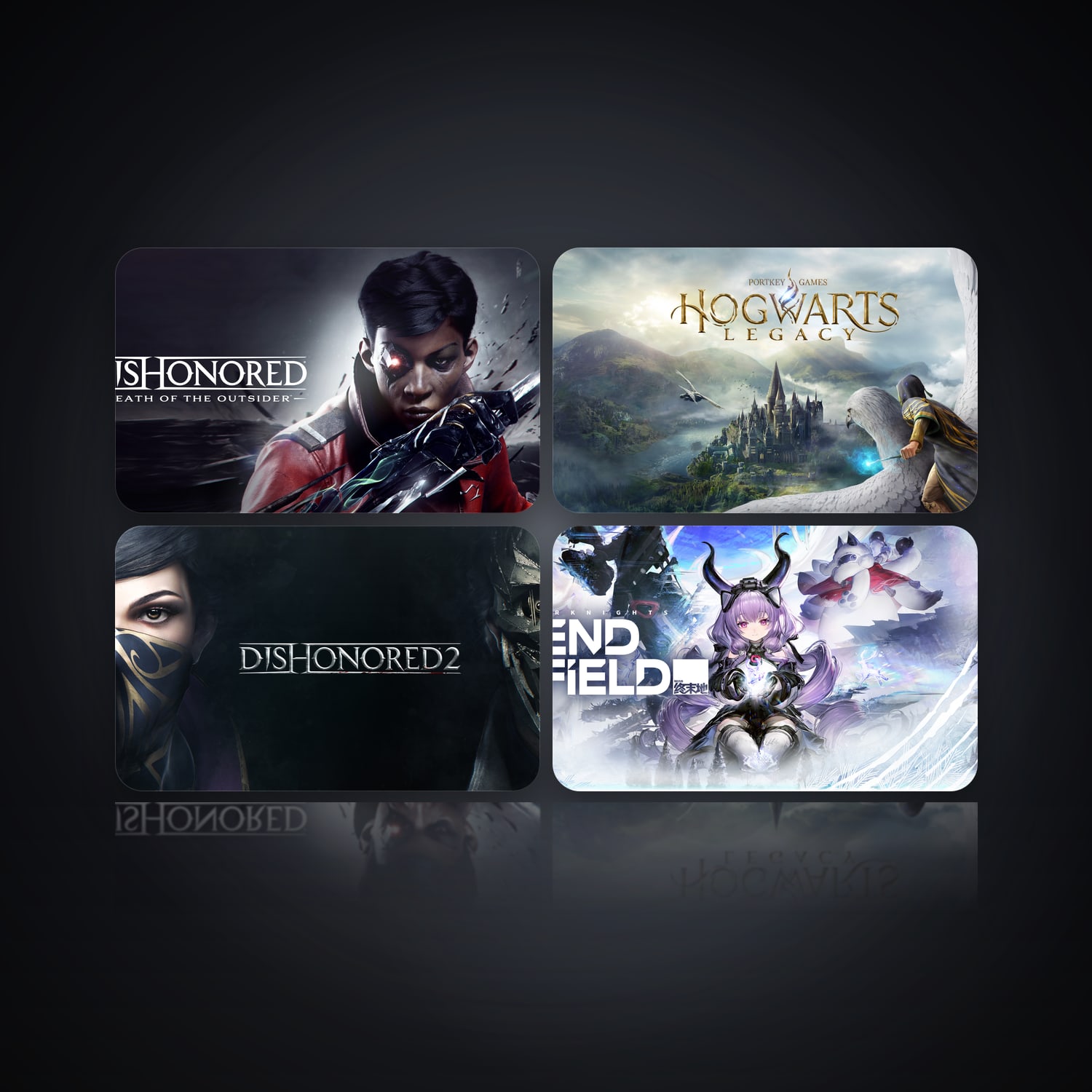 Dishonored: Death of the Outsider & Hogwarts Legacy | 5 Games — HabibiAccounts