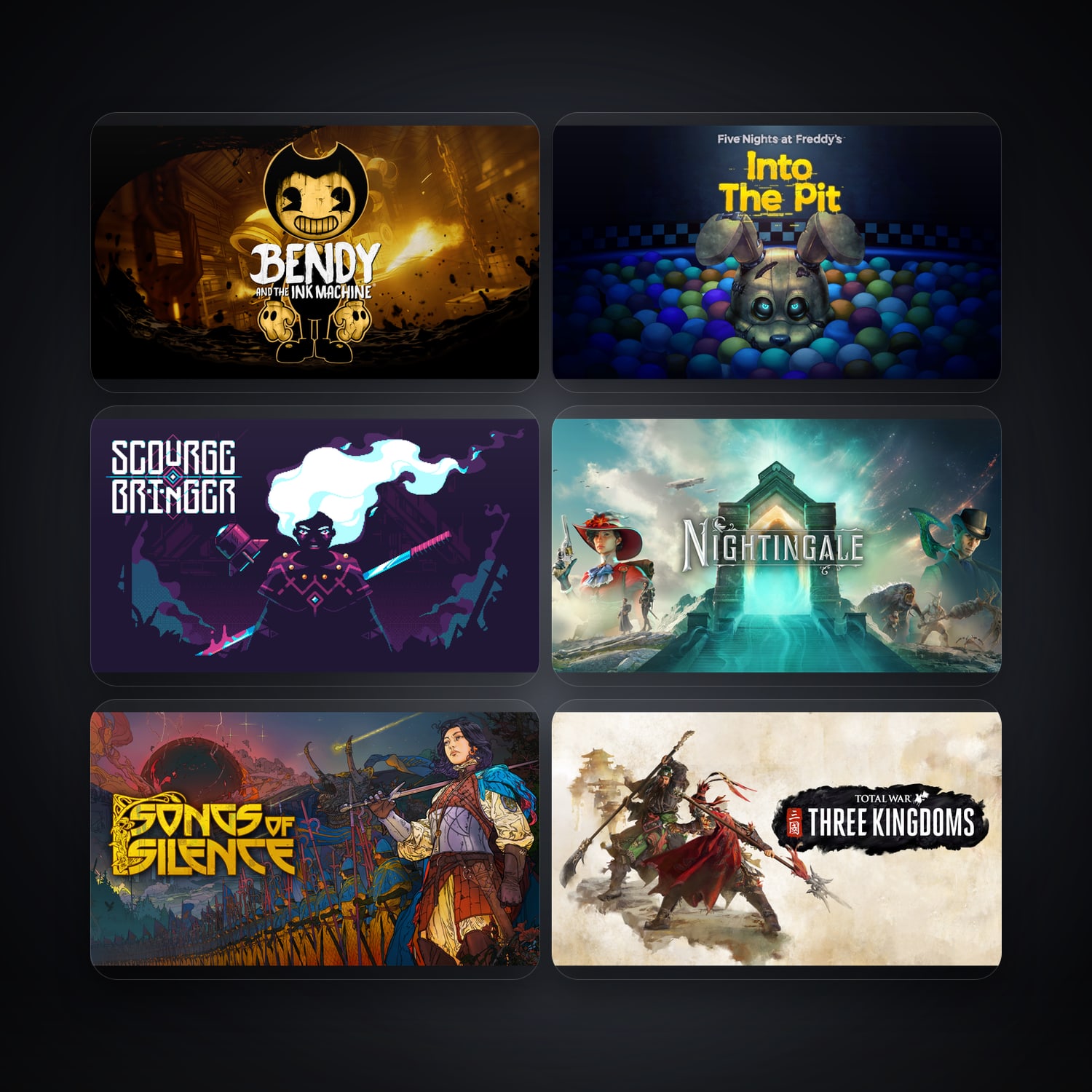 Bendy and the Ink Machine & Five Nights at Freddy's: Into the Pit | 65 Games — HabibiAccounts