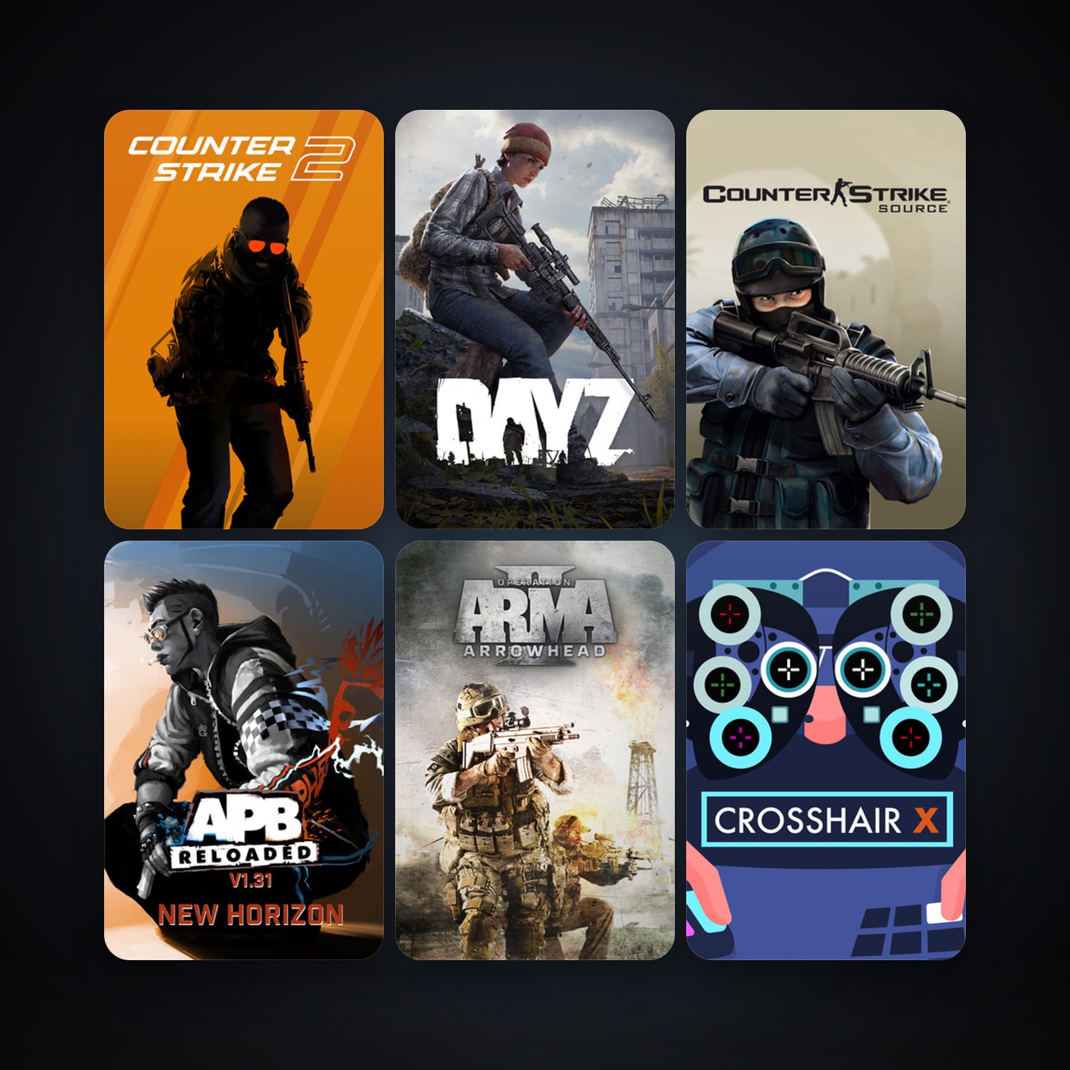 Counter-Strike: Source + CS2 Prime, 28 games, Steam 10, clean — HabibiAccounts