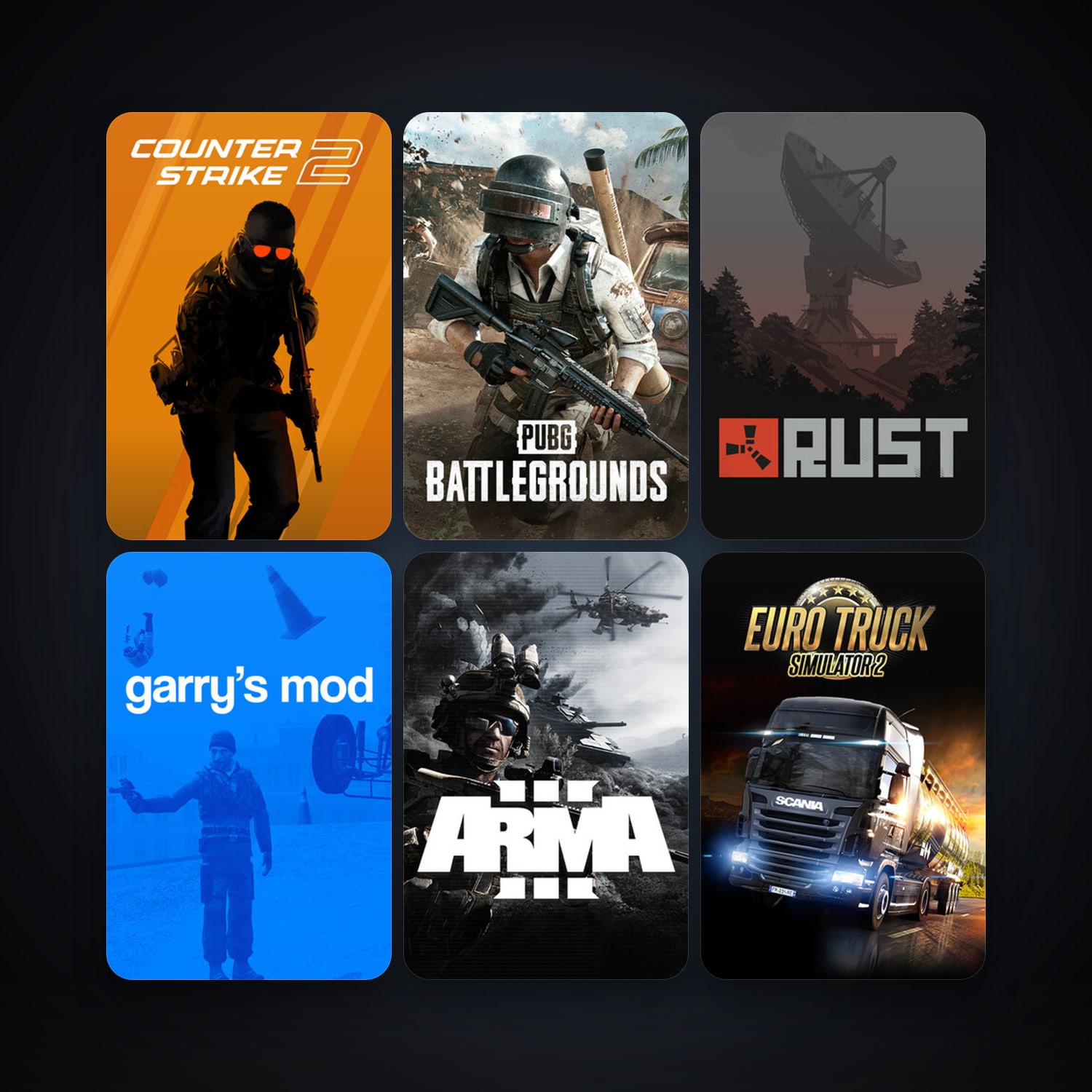 CS2 Prime + Garry's Mod, 56 games, clean — HabibiAccounts