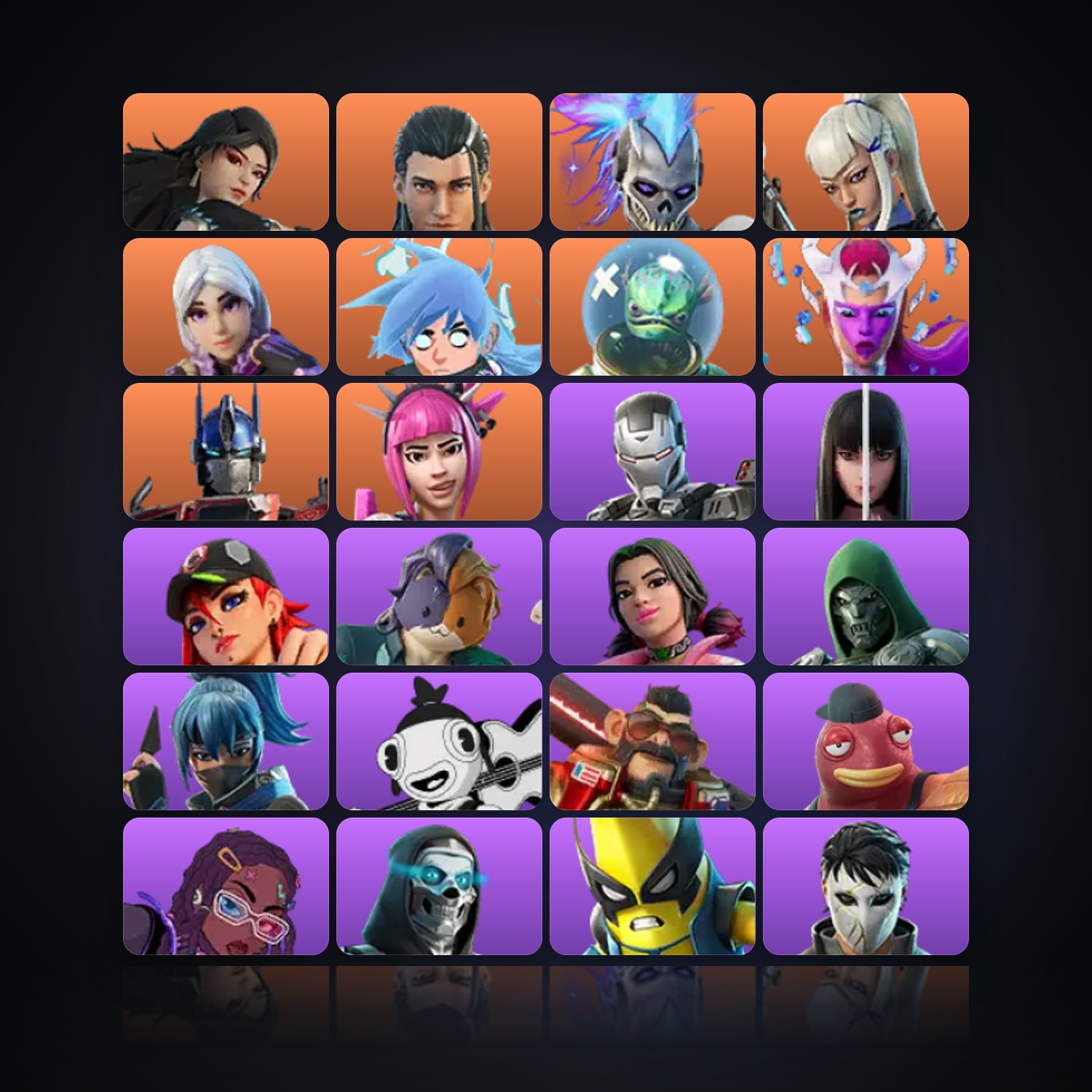 Fortnite | 71 Skins | 300 V-Bucks | Level 1276 | 71 Wins — HabibiAccounts
