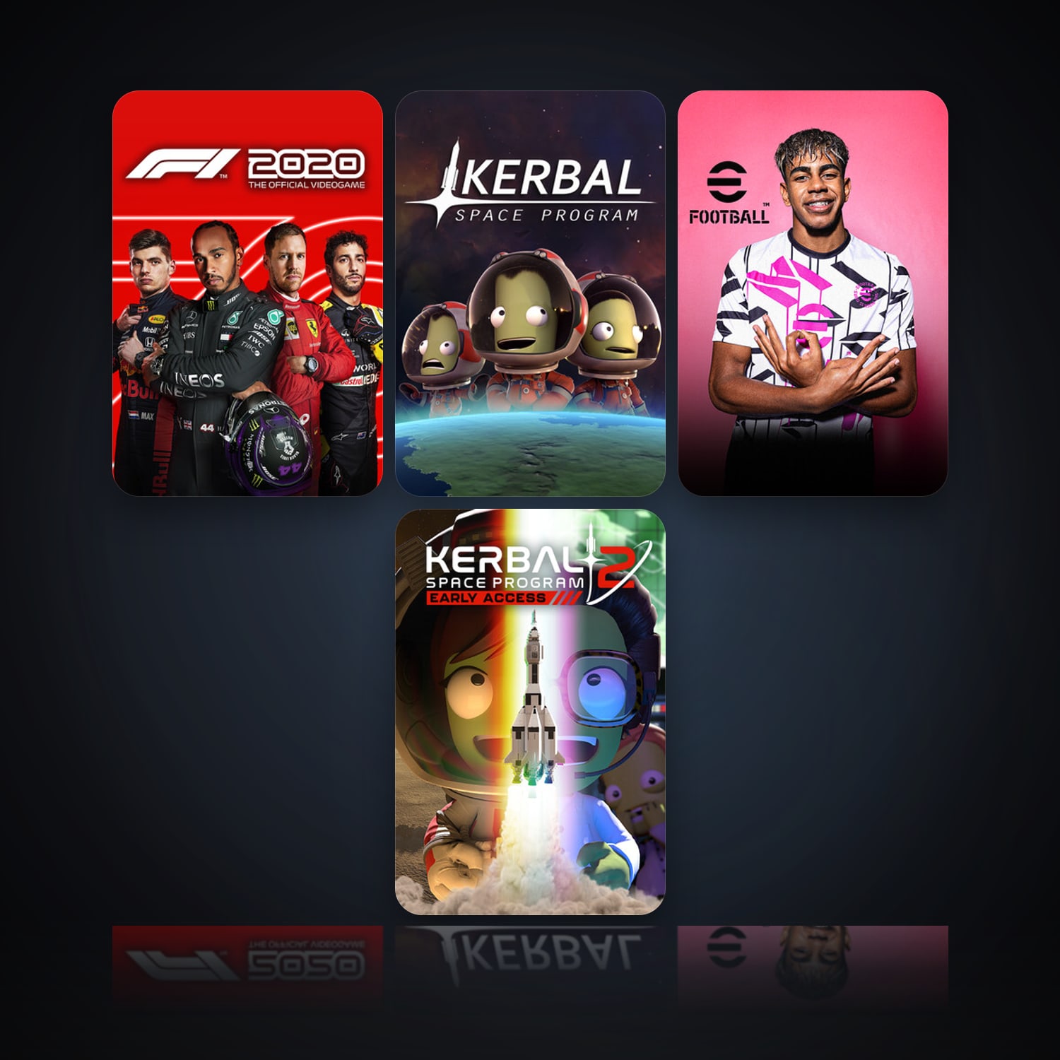 F1 2020 & Kerbal Space Program | Clean — HabibiAccounts