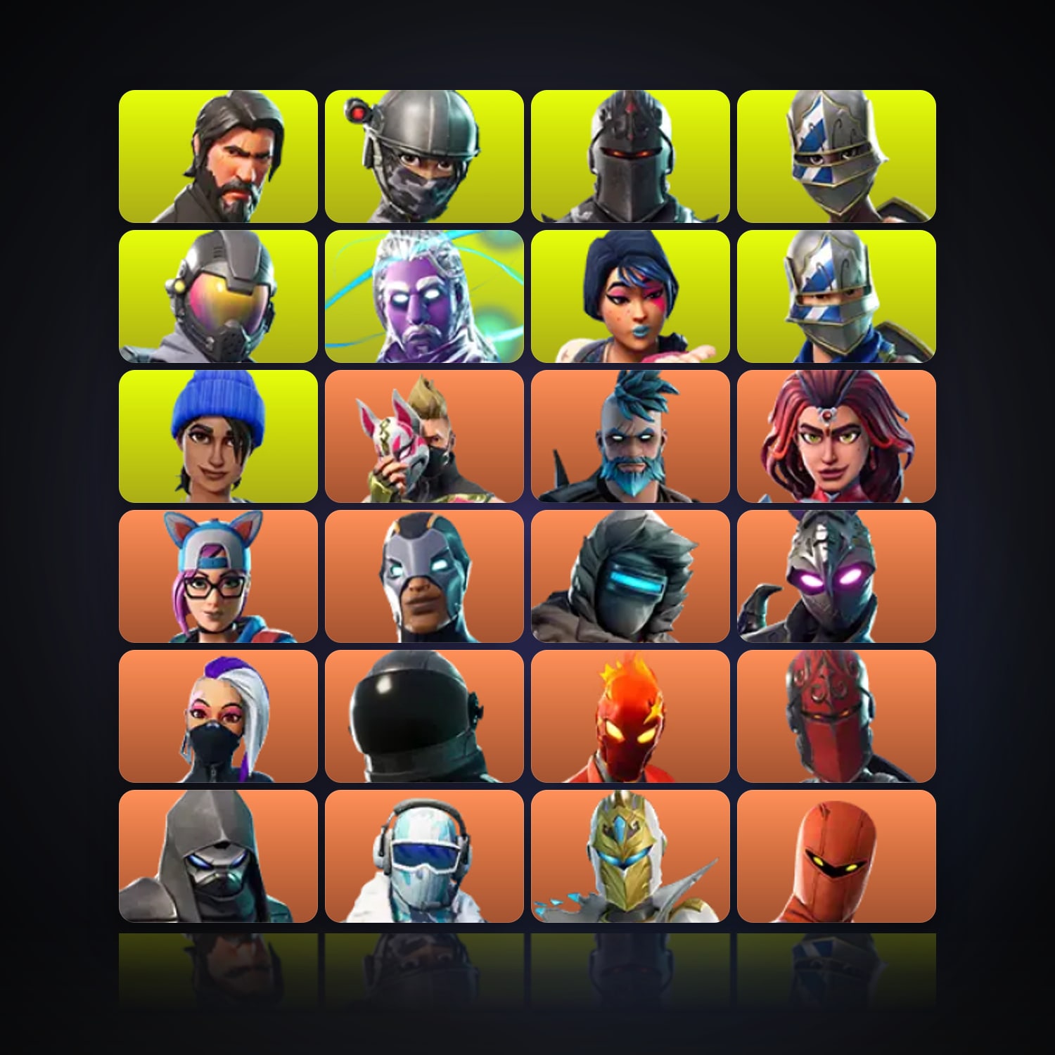 Fortnite | 126 Skins | 300 V-Bucks | Level 1657 | 292 Wins — HabibiAccounts