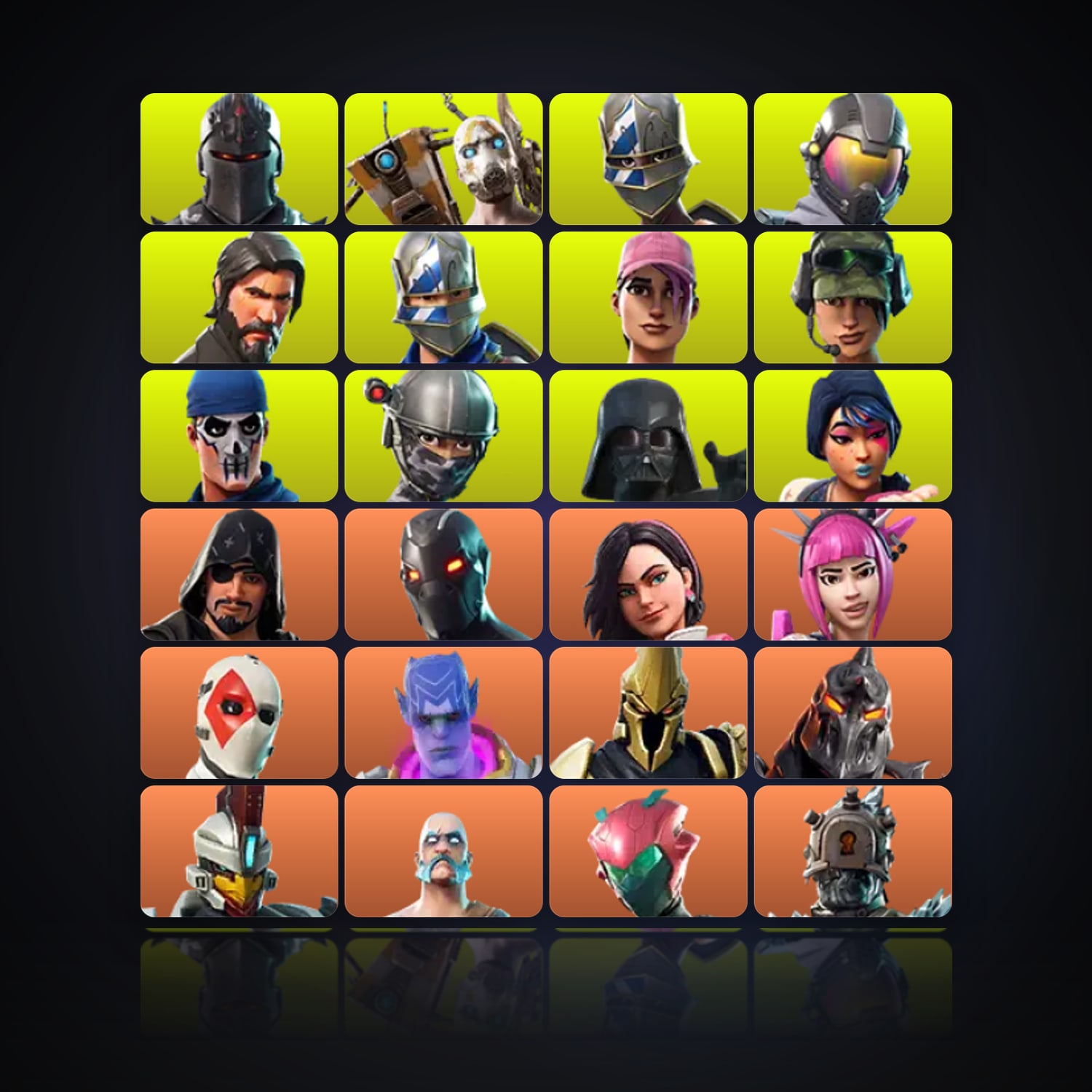Fortnite | 166 Skins | 200 V-Bucks | Level 2098 | 679 Wins — HabibiAccounts