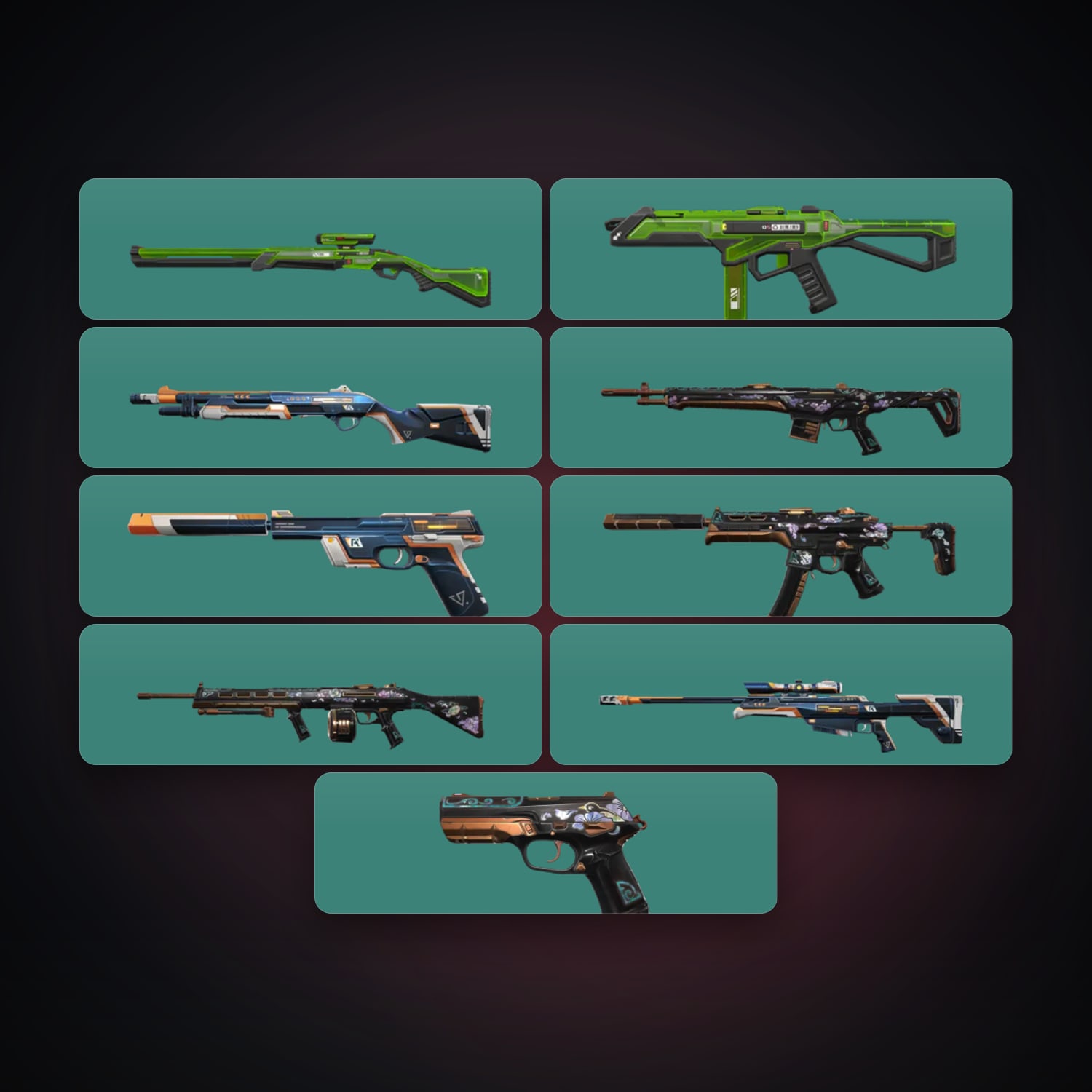 EU locker — 10 skins, lvl 19 — HabibiAccounts