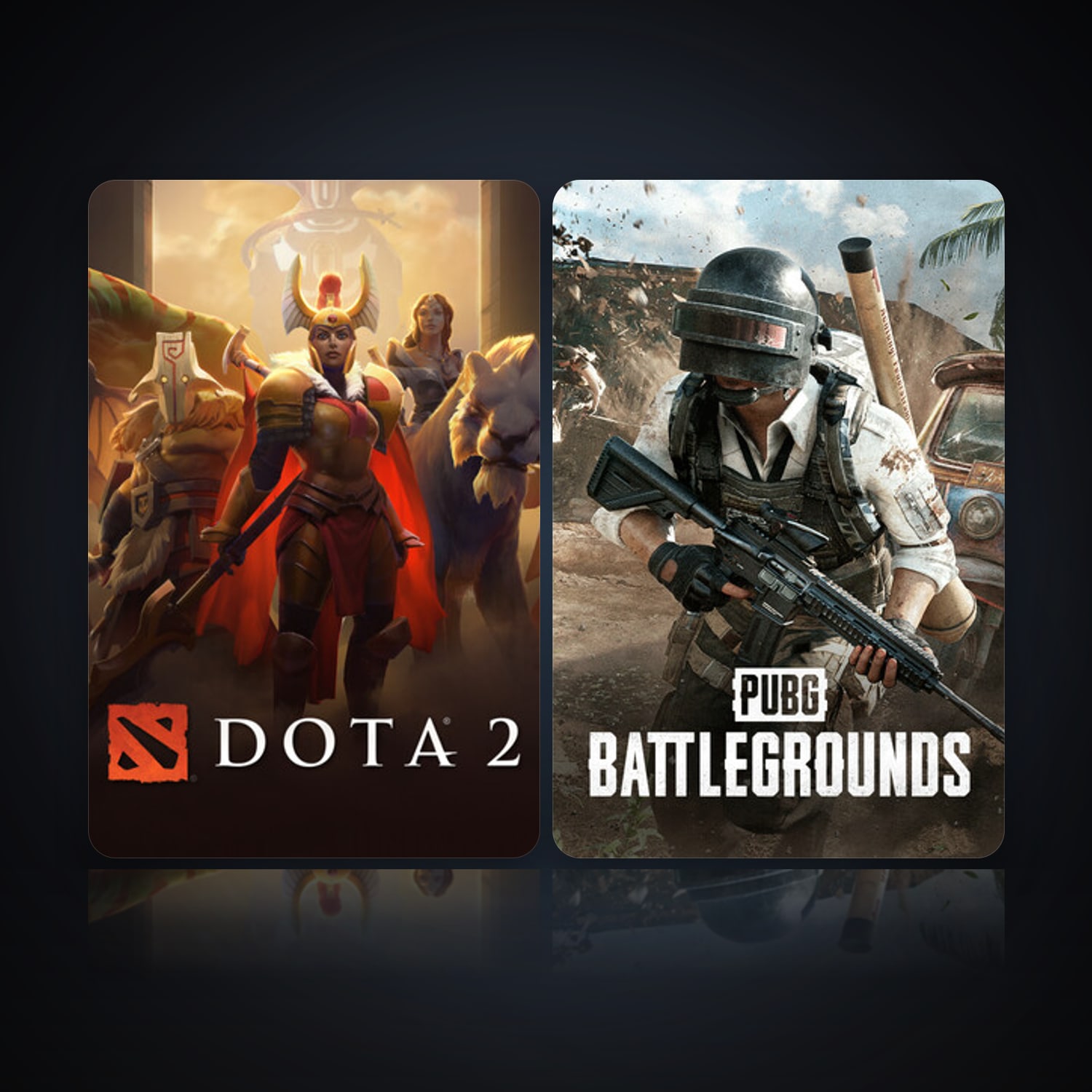 Dota 2 & PUBG: BATTLEGROUNDS — HabibiAccounts