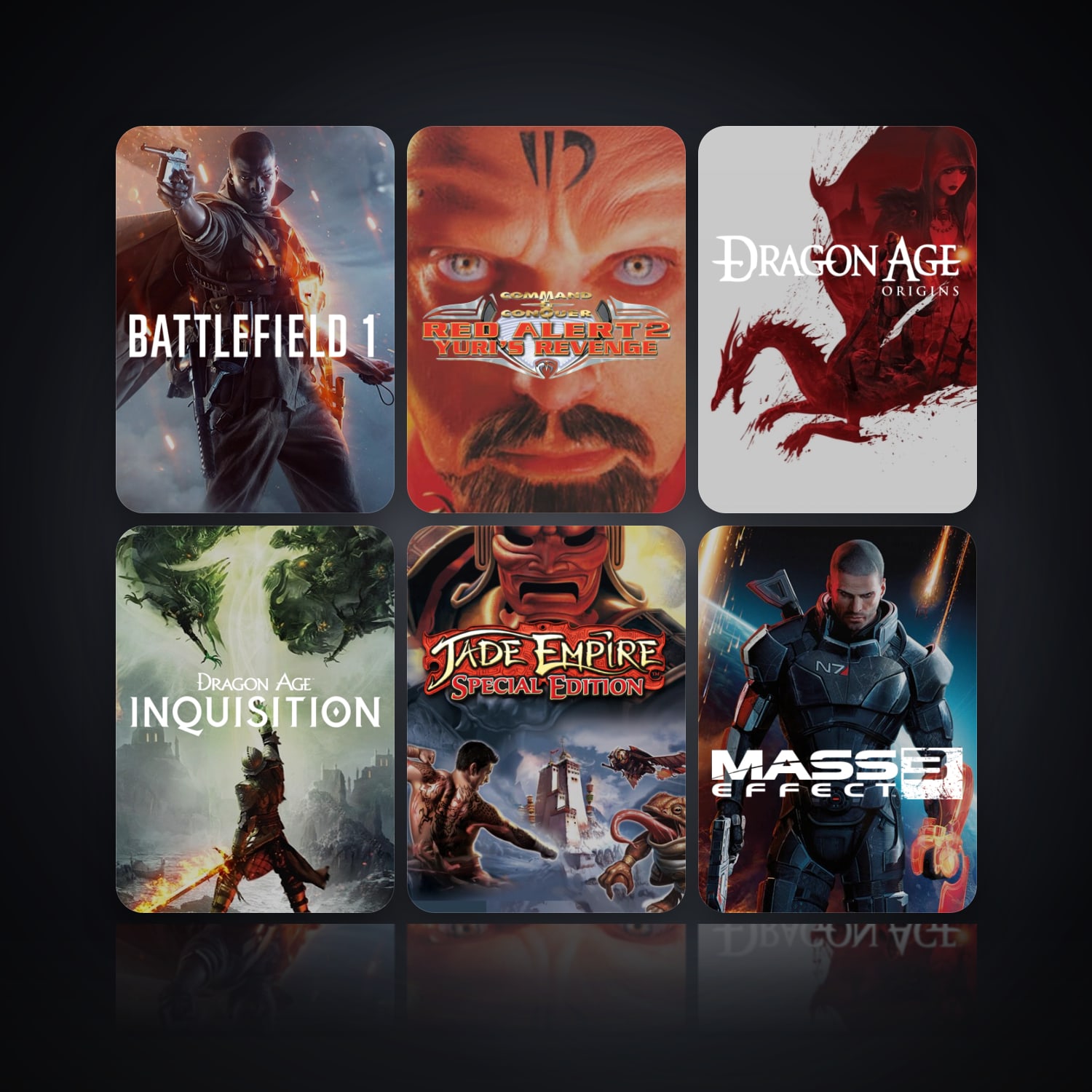 Battlefield 1 & Command & Conquer Red Alert 2 and Yuri’s Revenge | 10 Games — HabibiAccounts