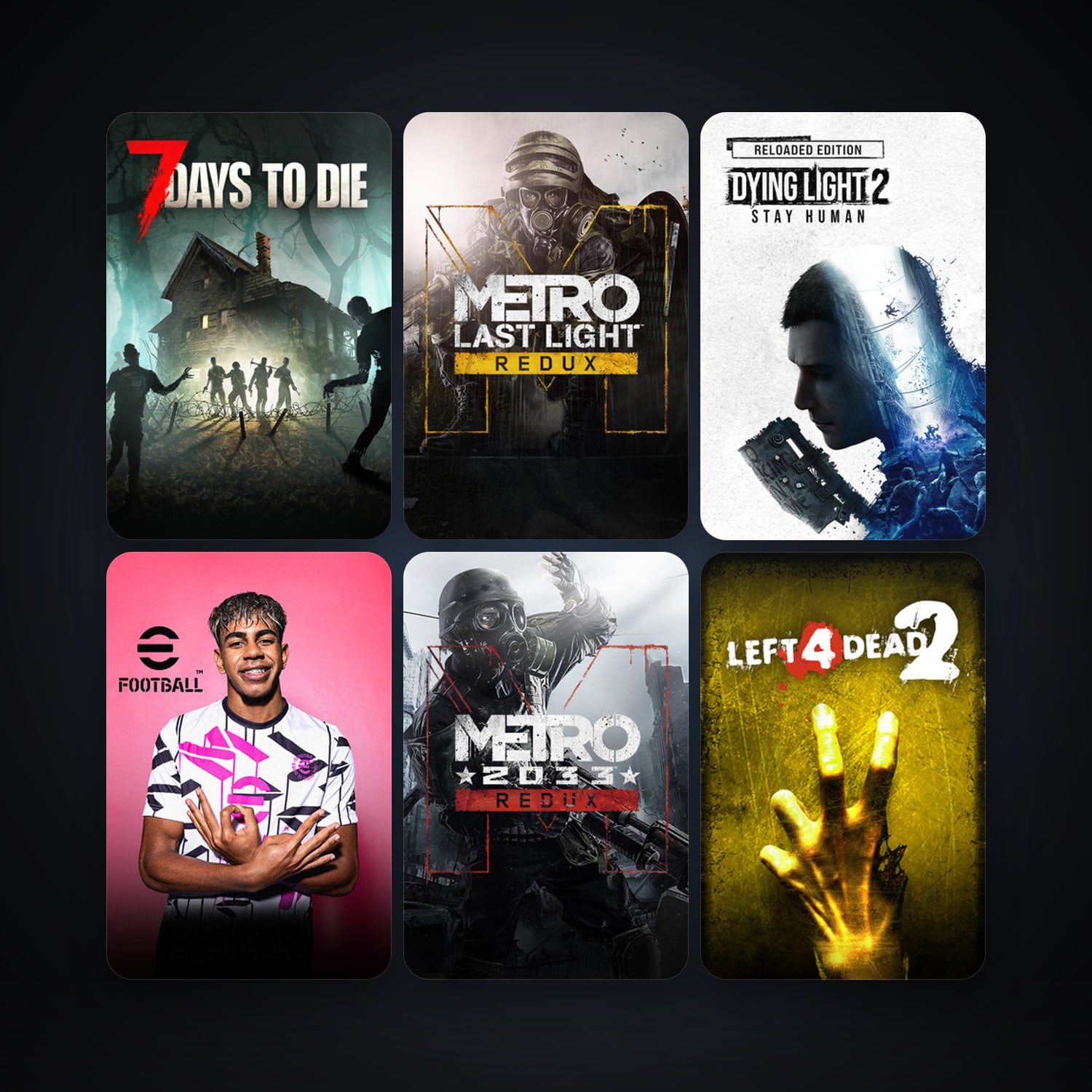 Left 4 Dead 2 + PAYDAY 2, 31 games, clean — HabibiAccounts