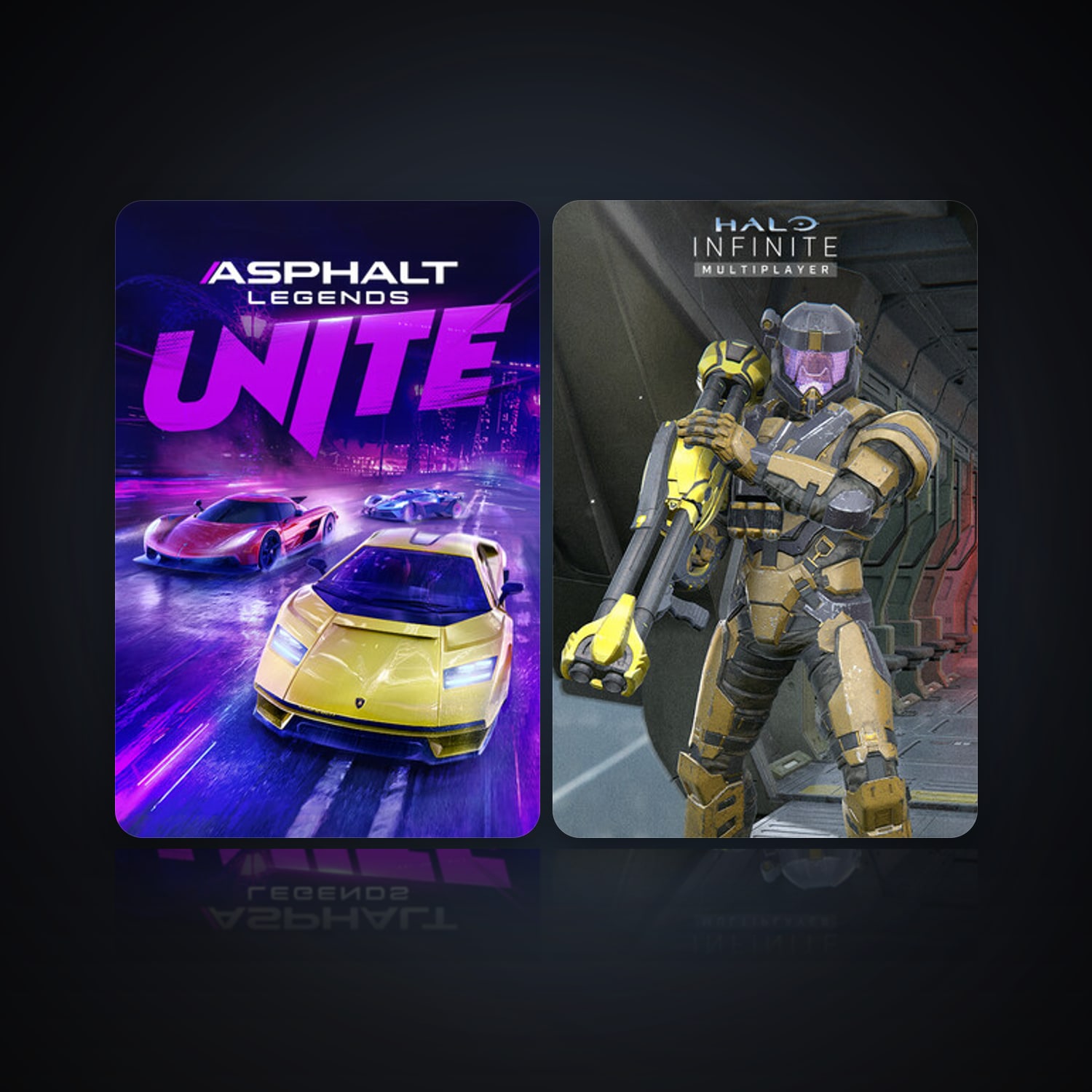 Asphalt Legends Unite & Halo Infinite — HabibiAccounts