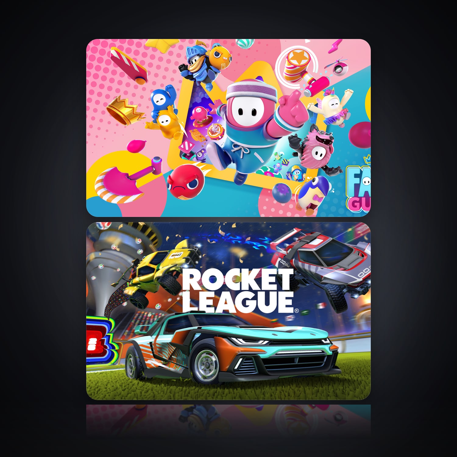 Fall Guys & Rocket League | 2 Games — HabibiAccounts