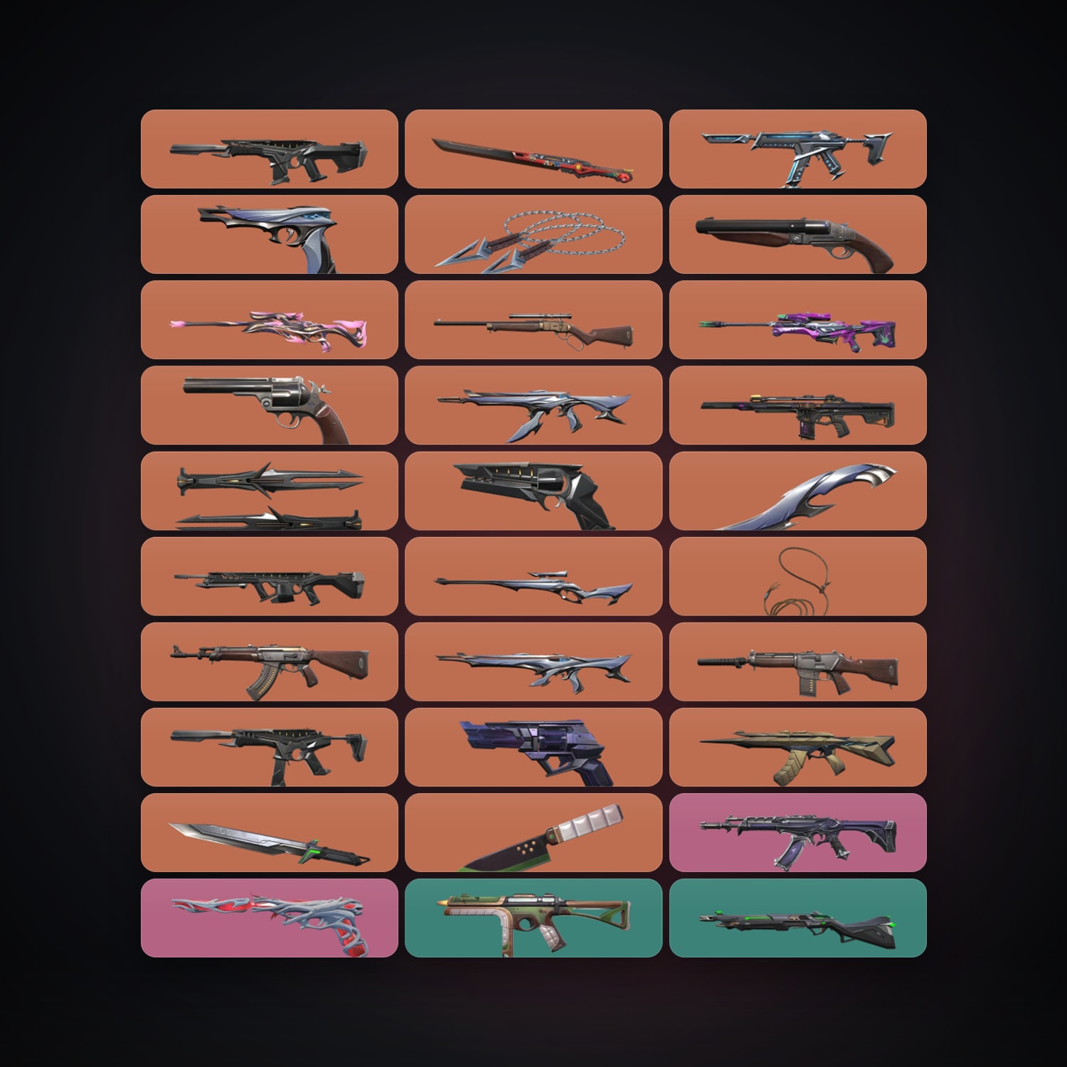 EU Silver 1 locker — 7 knives, 53 skins, lvl 71 — HabibiAccounts