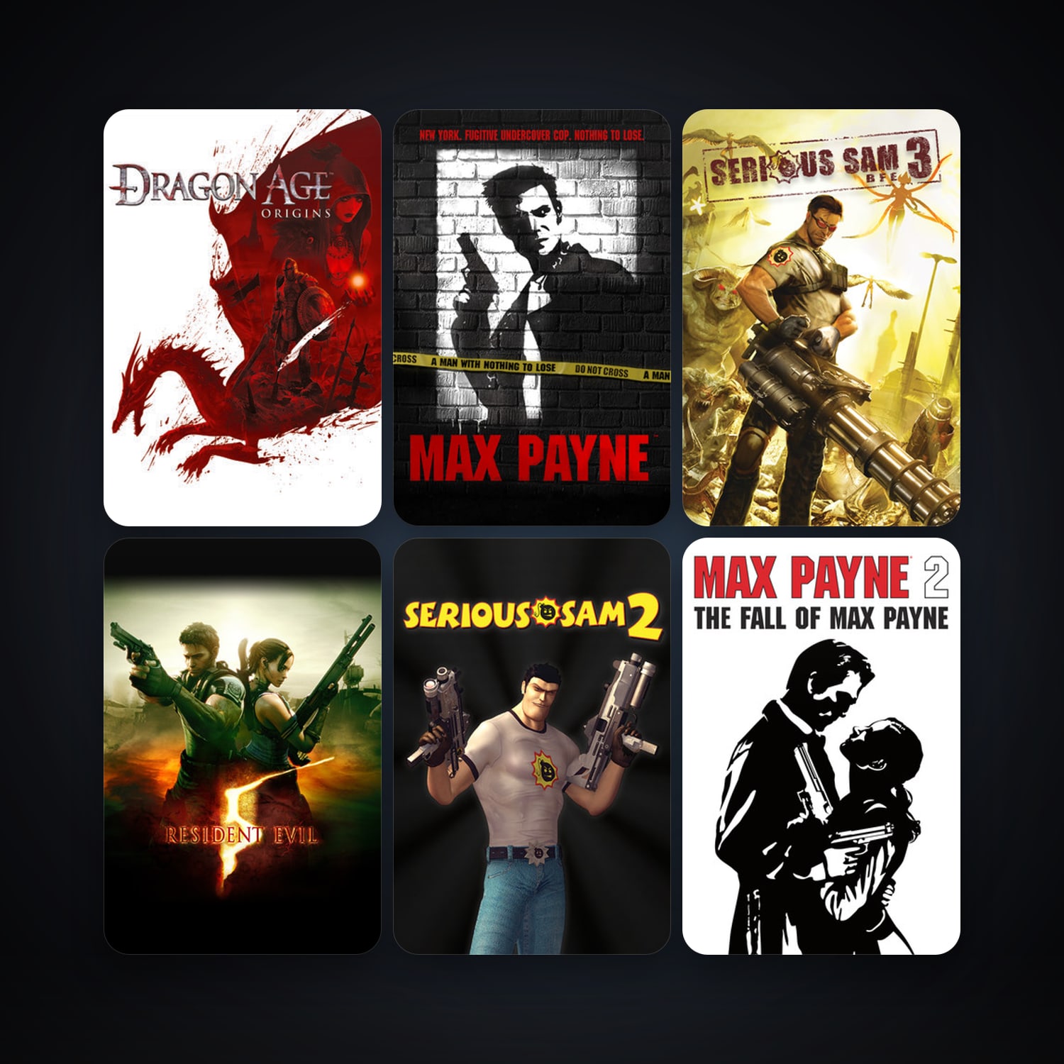 Max Payne + Max Payne 2: The Fall of Max Payne, 22 games, clean — HabibiAccounts