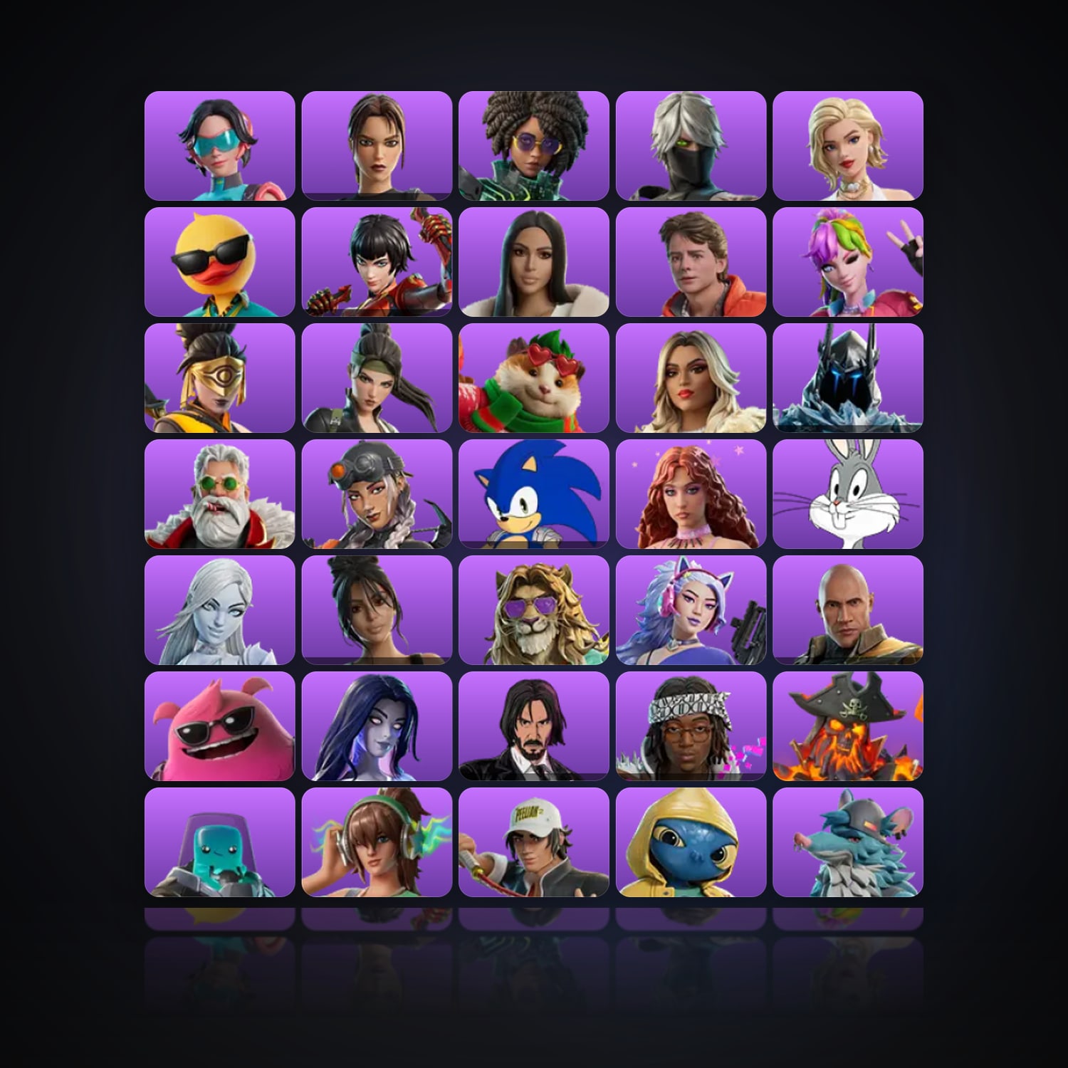 Fortnite | 63 Skins | Level 757 | 279 Wins — HabibiAccounts