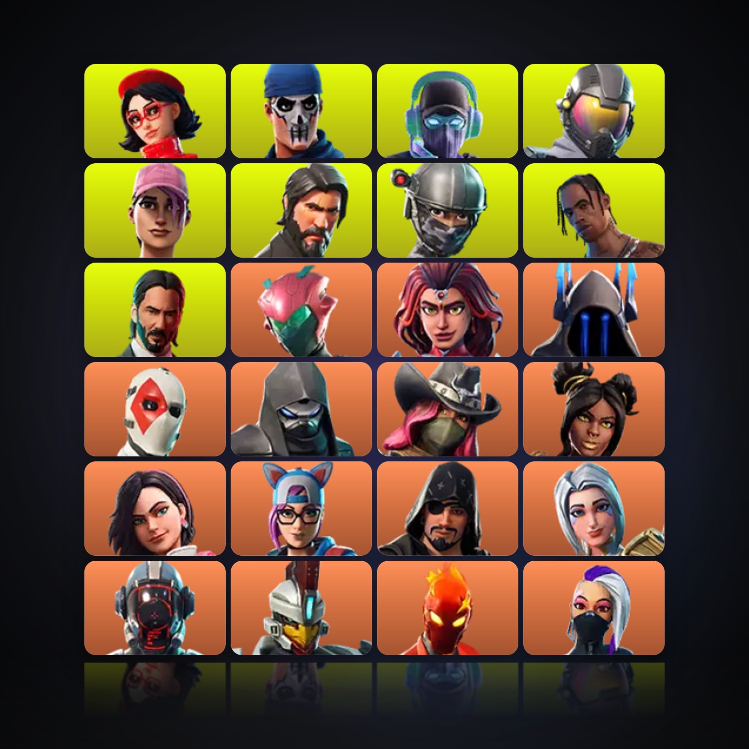 Fortnite | 181 Skins | 700 V-Bucks | Level 2407 | 470 Wins — HabibiAccounts